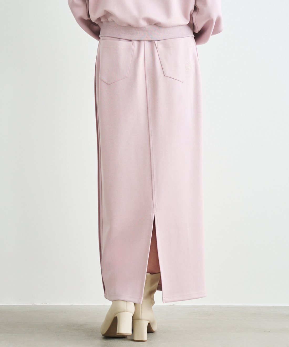 ボンディングサイドピンタックタイトスカート｜PETAL ONLINE（ペタル