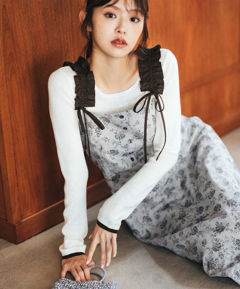 ホットフィックスロゴシアーニット｜PETAL ONLINE（ペタル