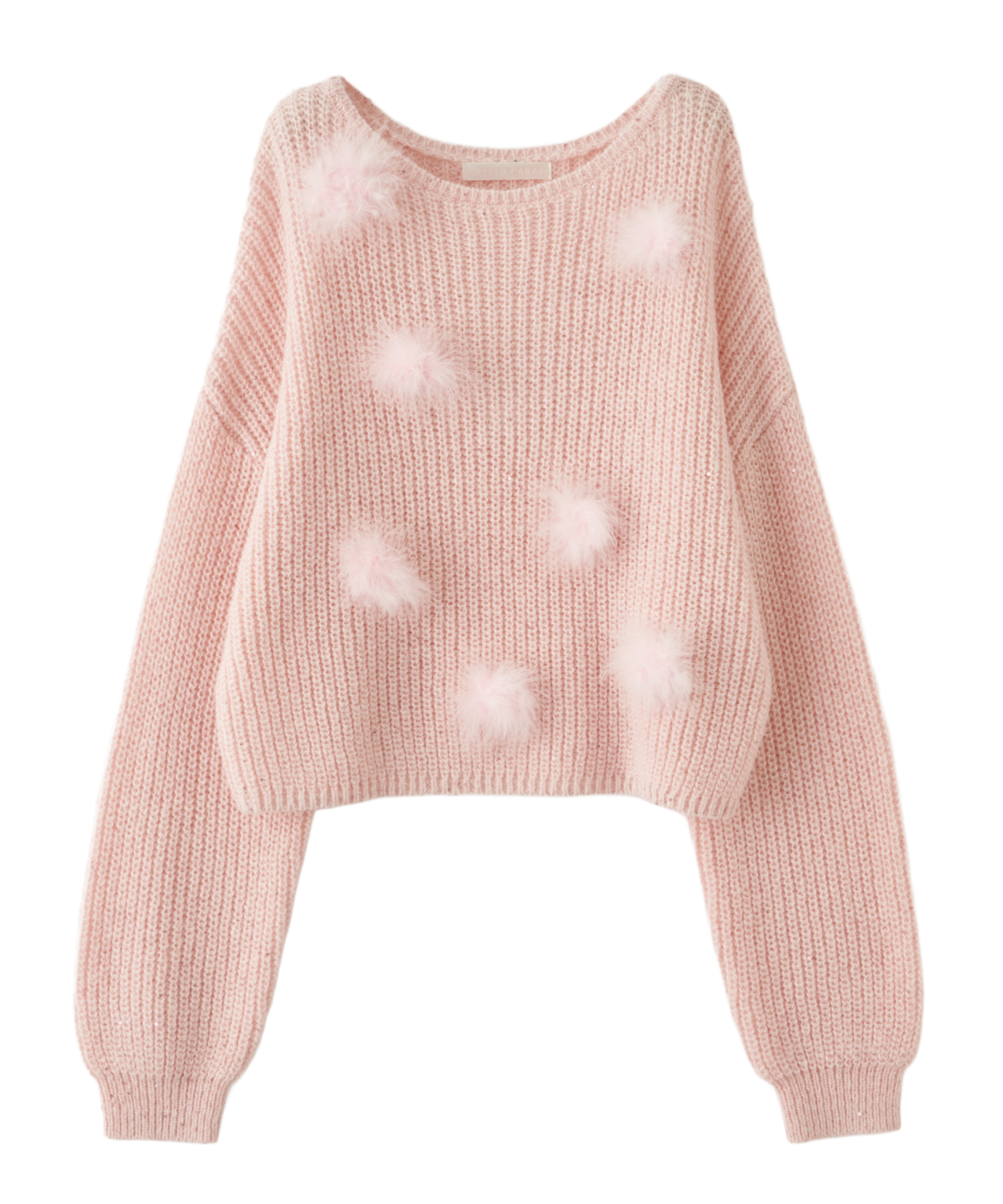 ポンポンファーラメニット｜PETAL ONLINE（ペタルオンライン）