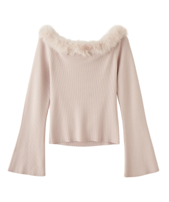 ピンクベージュ