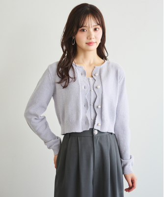 モールヤーンスカラップデザインアンサンブル