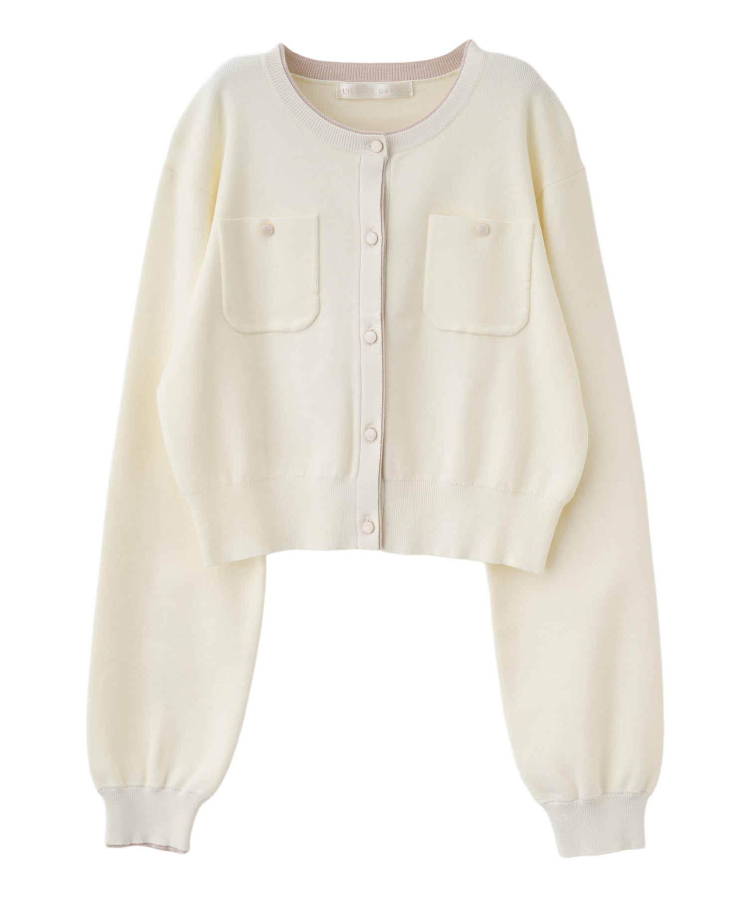 Léonard カーディガン ホワイト 1ハートワッペンシャギーカーディガン – 買えるLEON