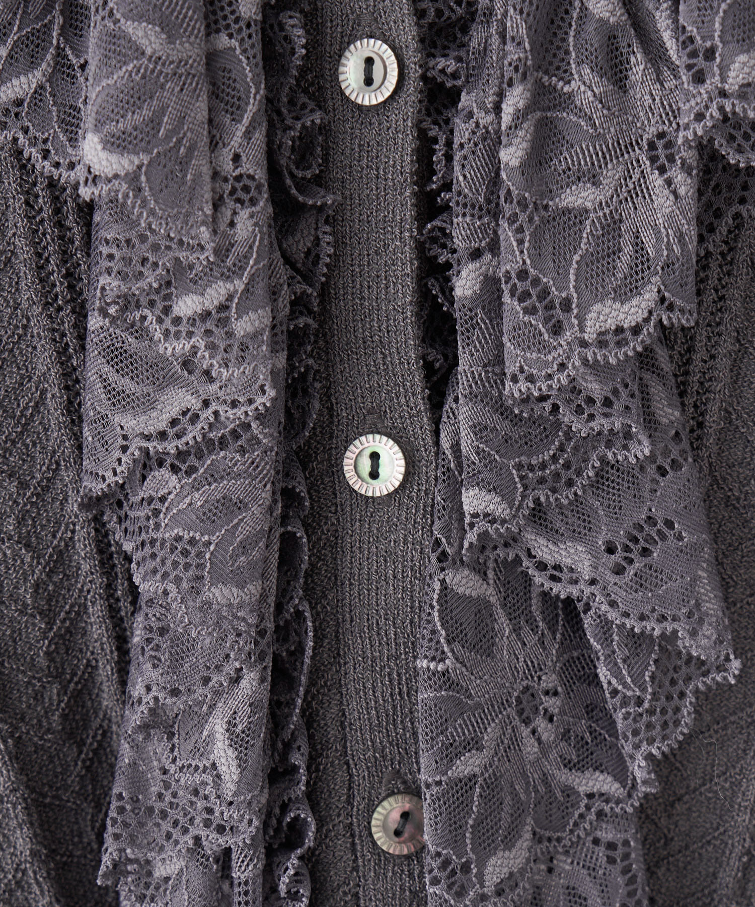 レースフリルドッキングニット｜PETAL ONLINE（ペタルオンライン）