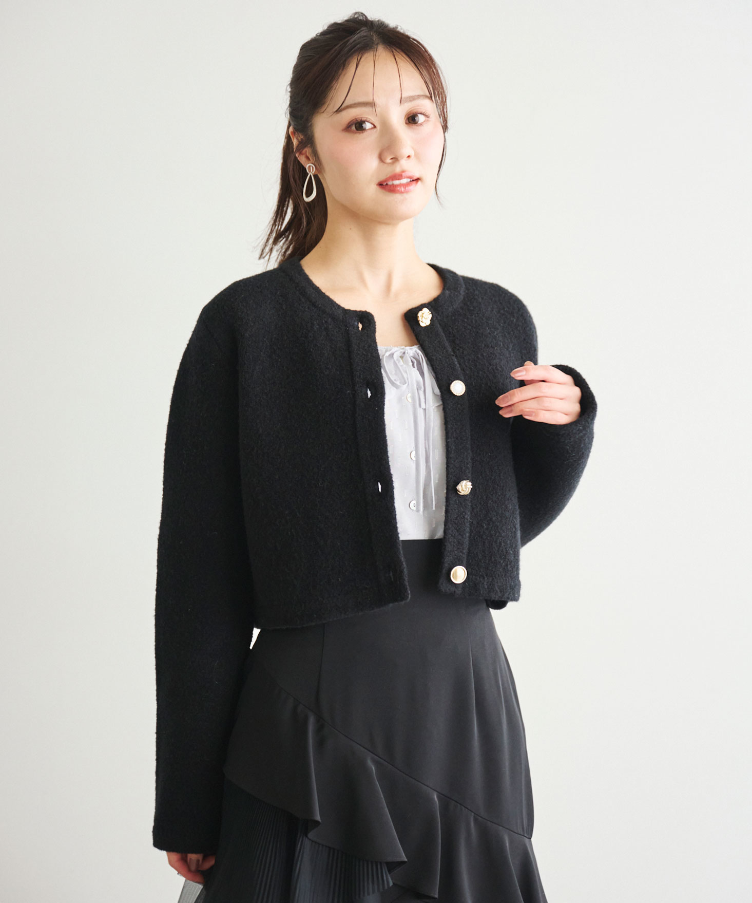 アソートボタンニットジャケット｜PETAL ONLINE（ペタルオンライン）