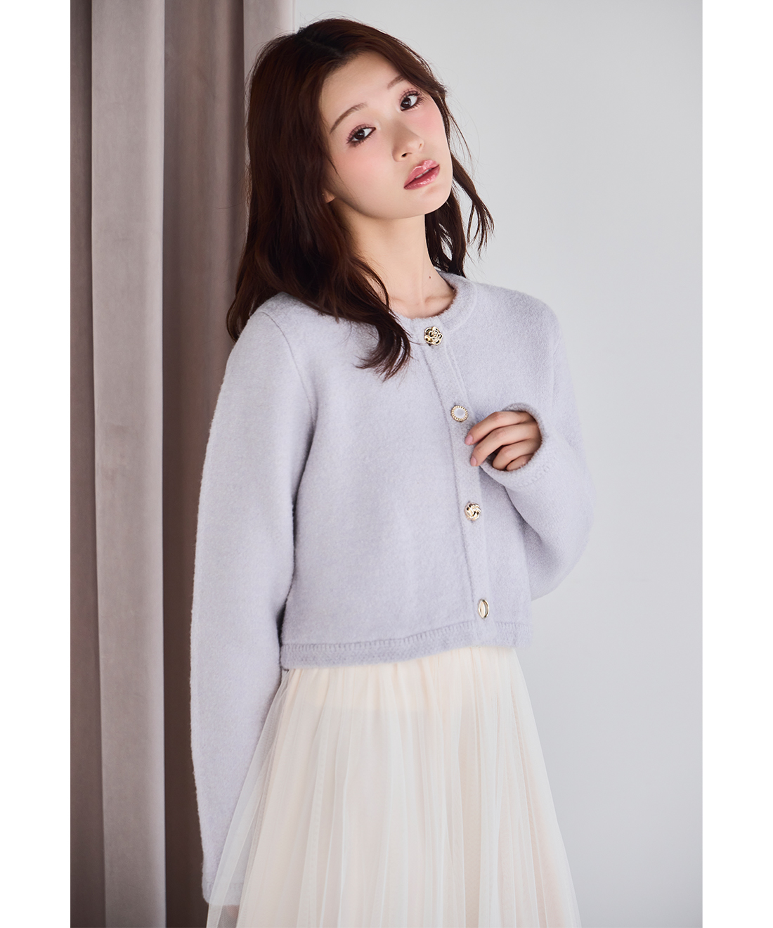 アソートボタンニットジャケット｜PETAL ONLINE（ペタルオンライン）