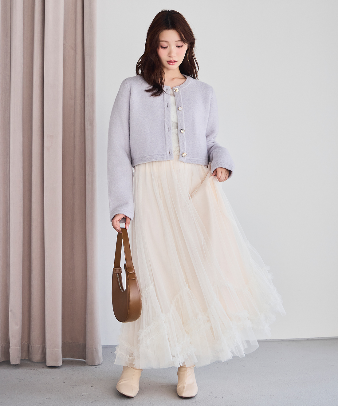 アソートボタンニットジャケット｜PETAL ONLINE（ペタルオンライン）