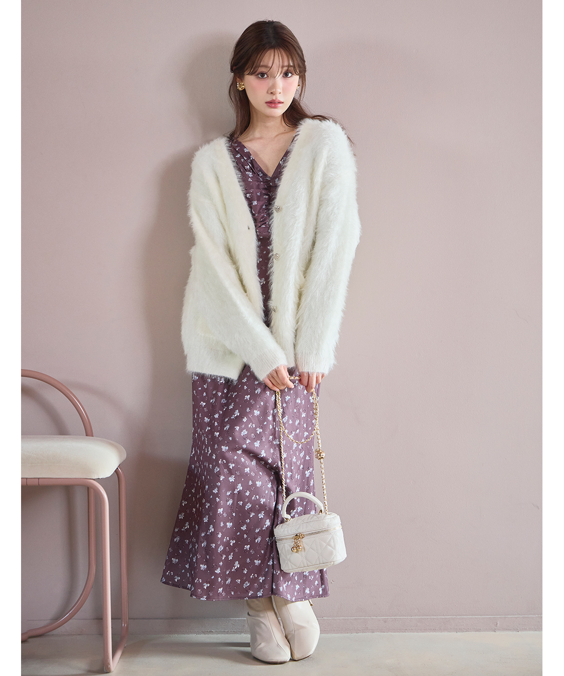 シャギーニットカーディガン｜PETAL ONLINE（ペタルオンライン）