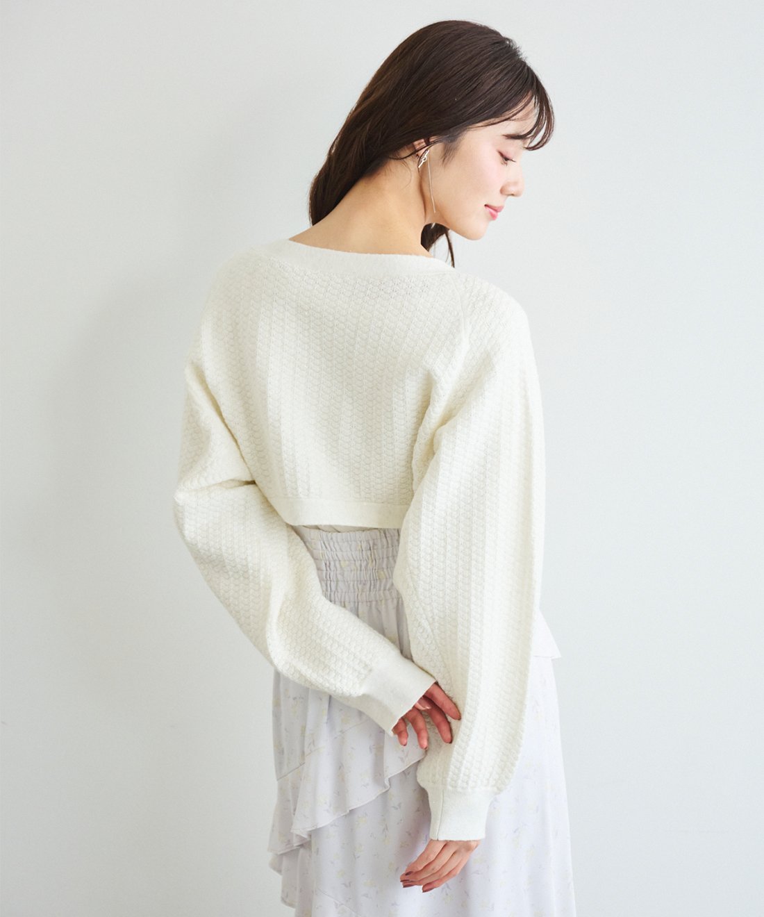 フロントリボンニットボレロ｜PETAL ONLINE（ペタルオンライン）