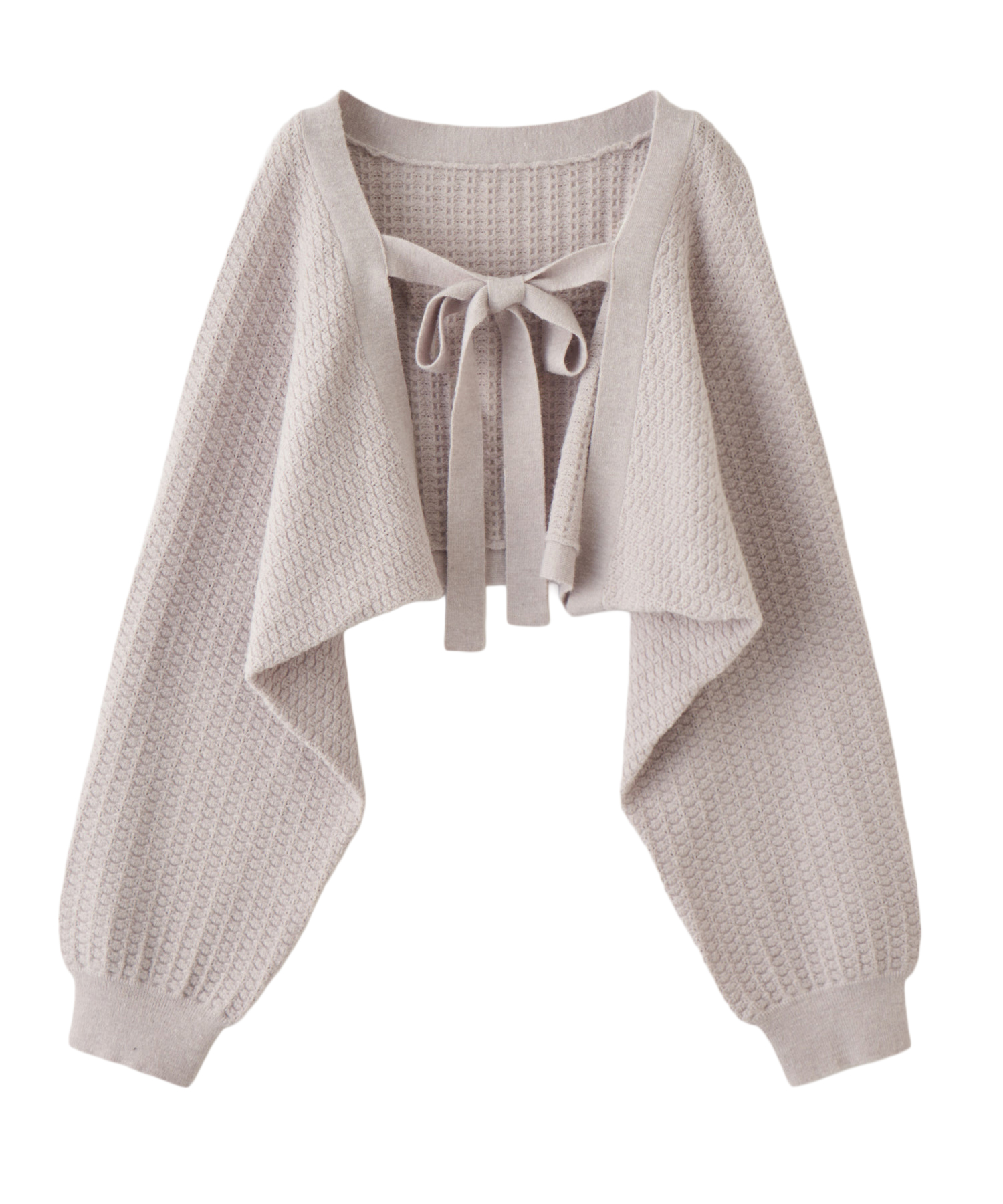 フロントリボンニットボレロ｜PETAL ONLINE（ペタルオンライン）