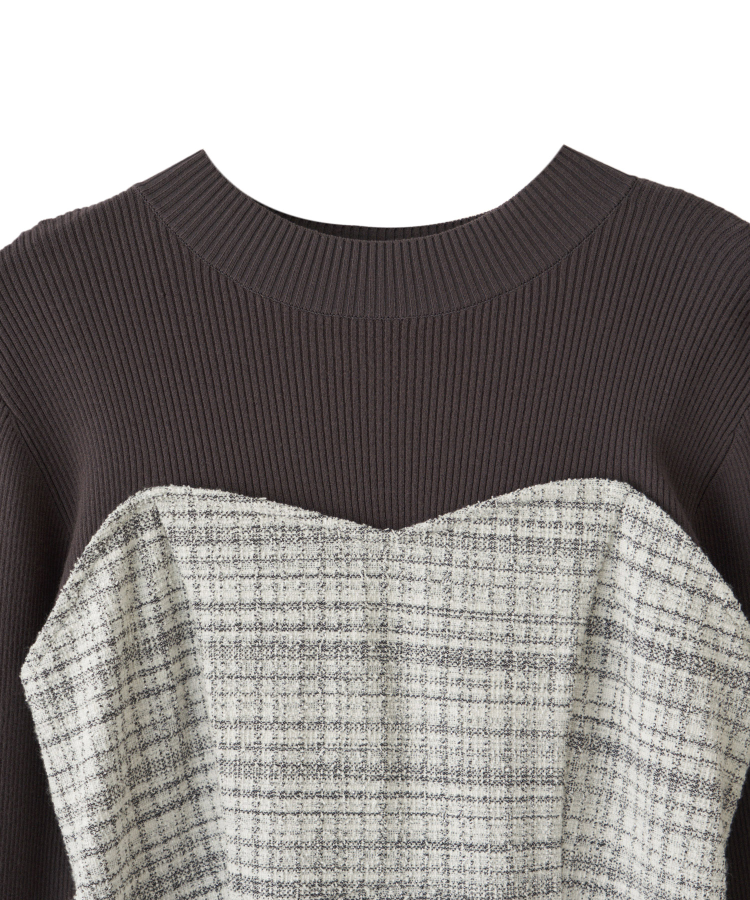 ●GW限定SALE● ペットアポルテ　ツイードワンピース 検/itdogs Vネックノースリーブツイードワンピース・全2色 | レディース