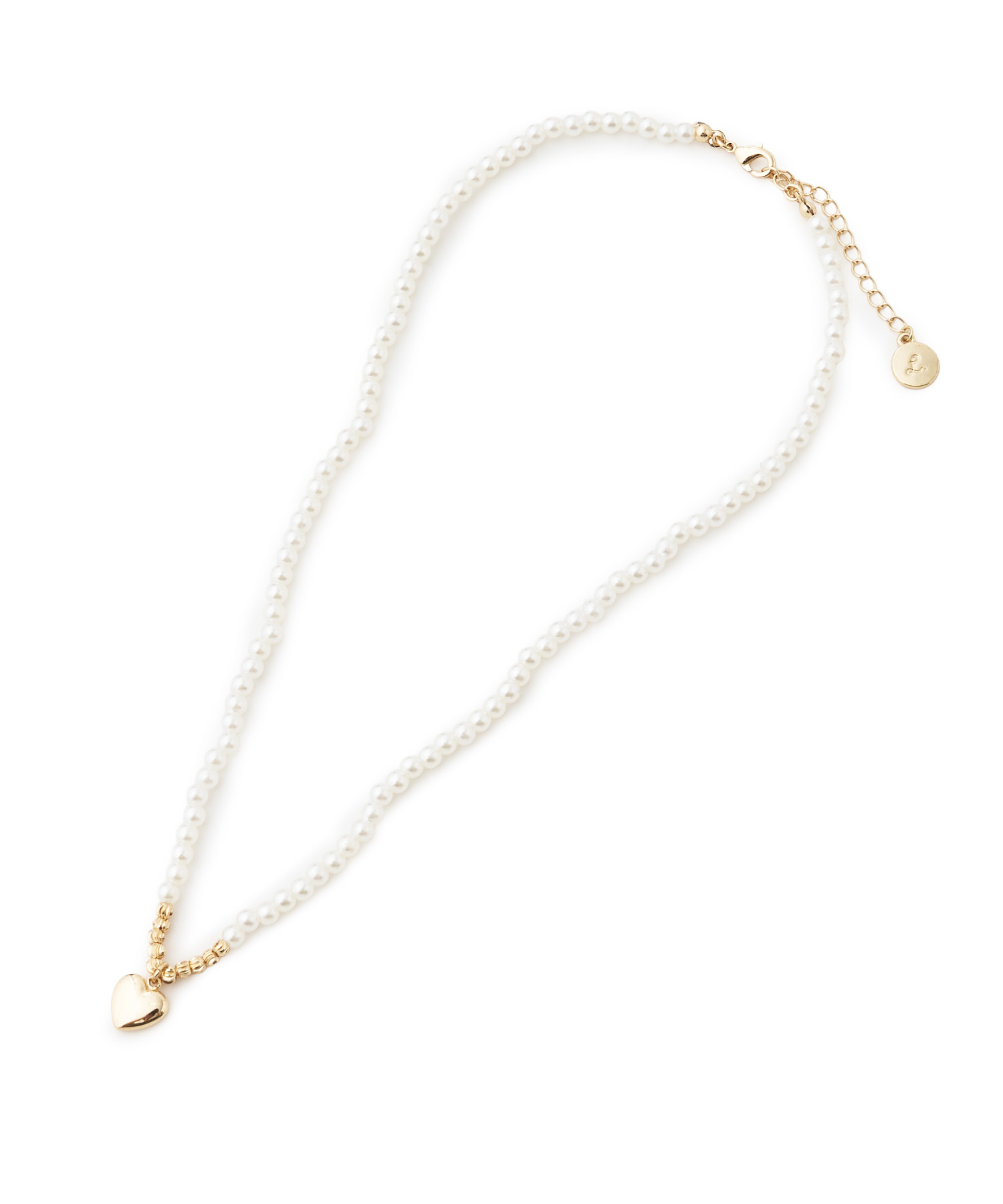 ハートチャームパールネックレス｜PETAL ONLINE（ペタルオンライン）