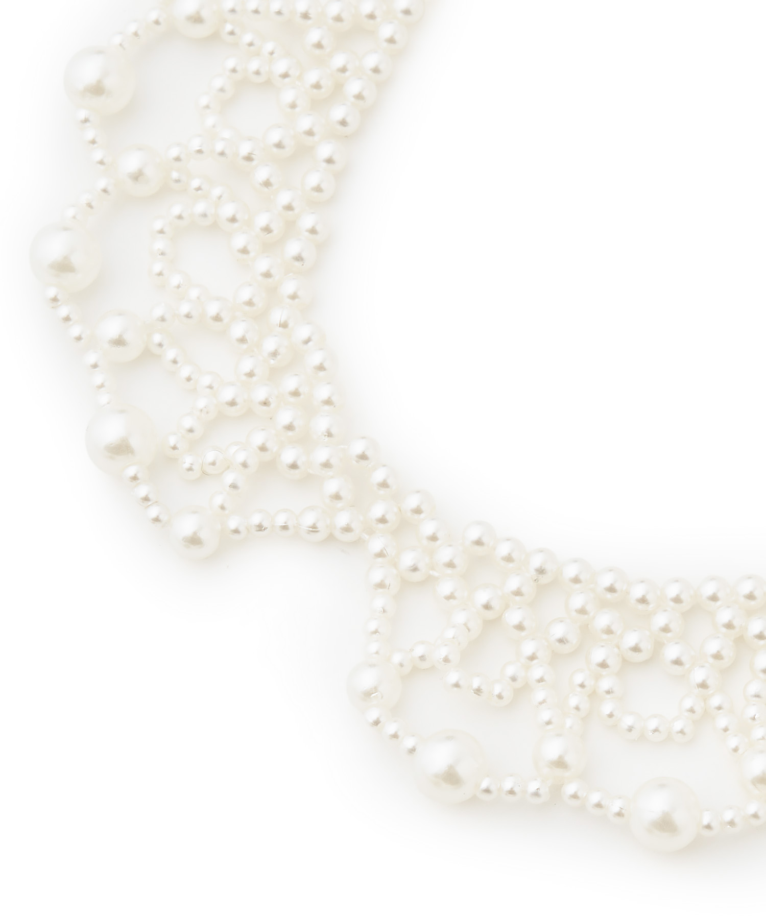 フリルレースパールネックレス｜PETAL ONLINE（ペタルオンライン）