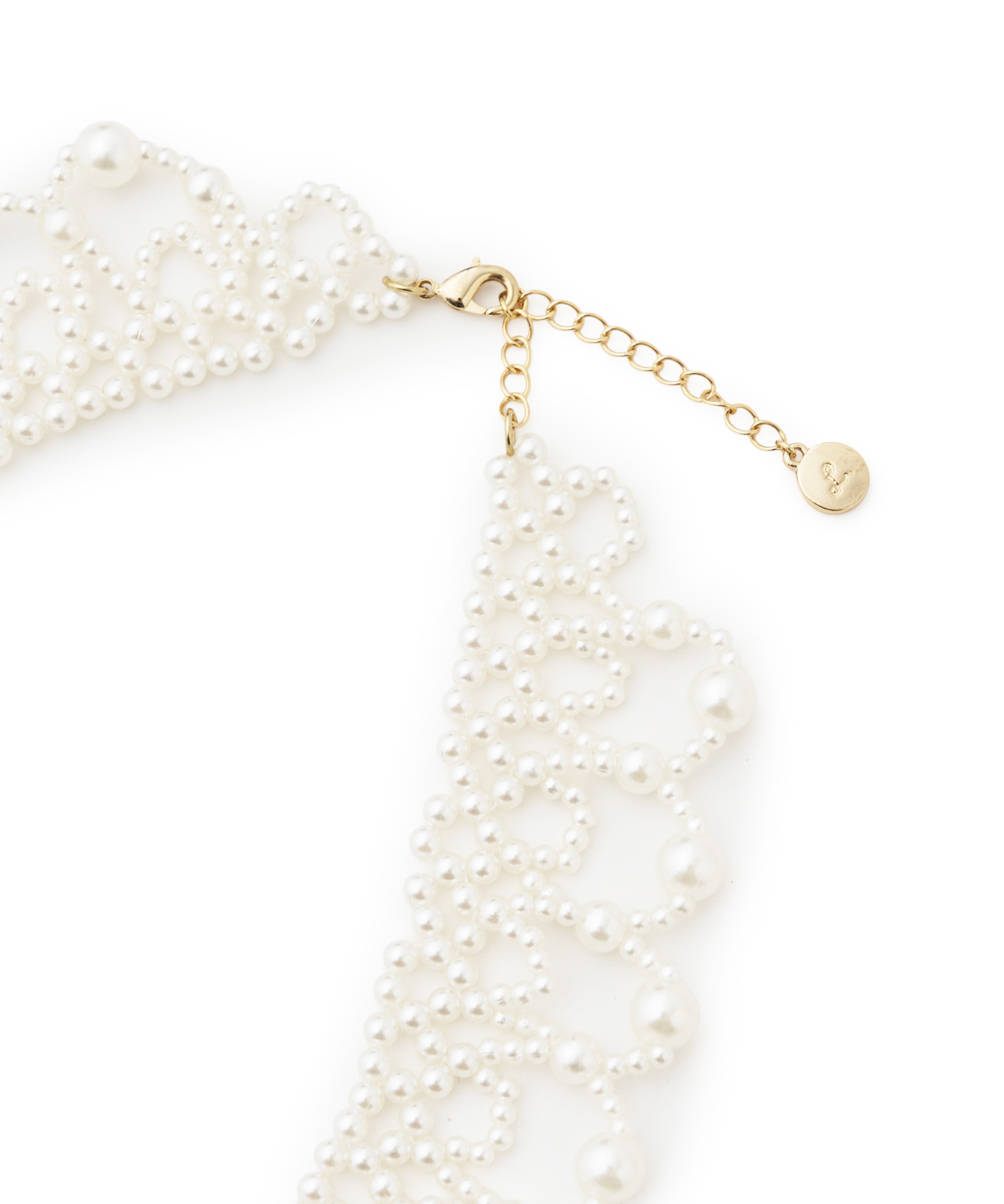 フリルレースパールネックレス｜PETAL ONLINE（ペタルオンライン）