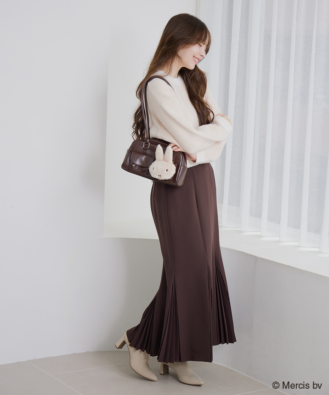 プリーツデザインマーメイドスカート｜PETAL ONLINE（ペタルオンライン）