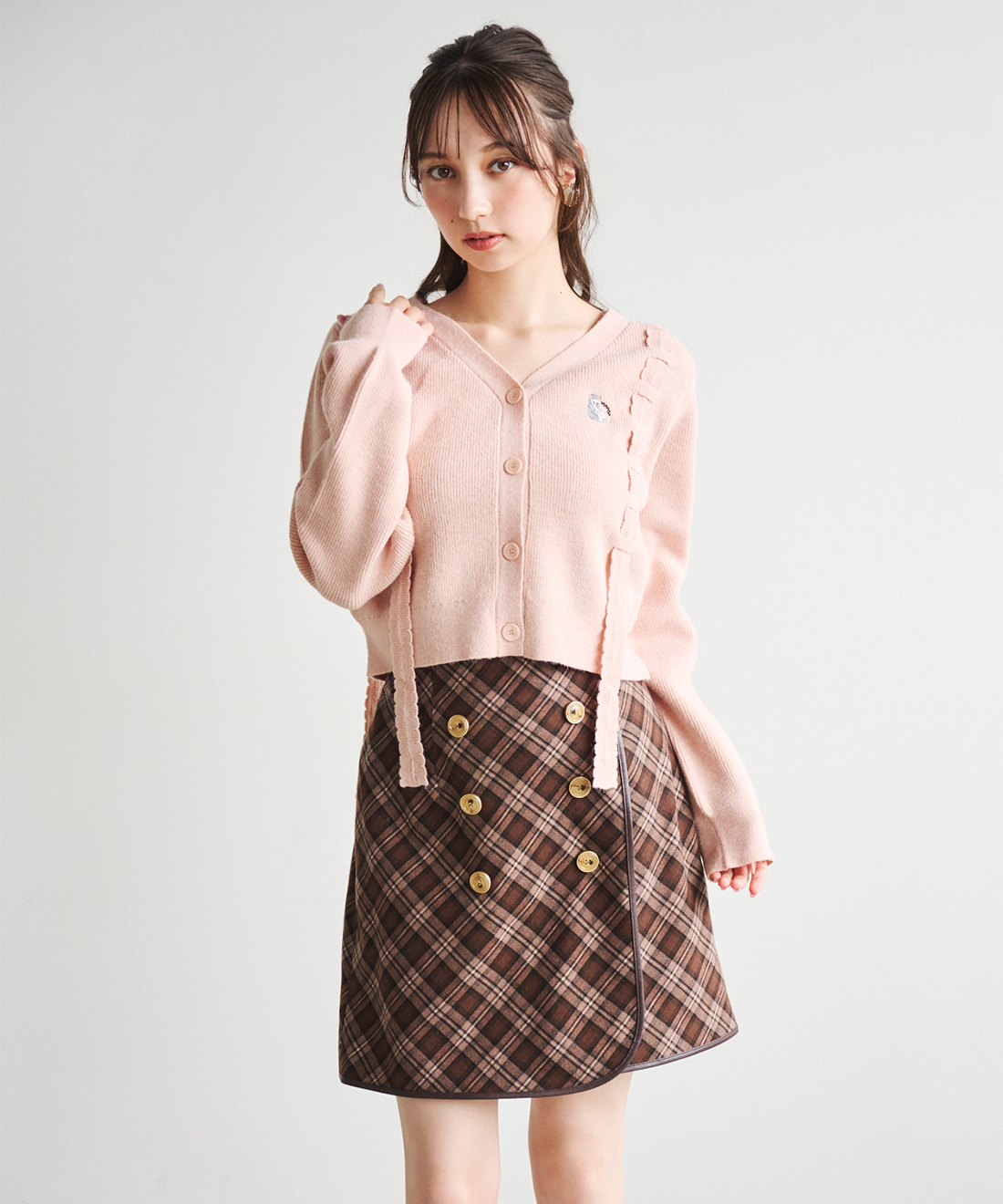 チェック柄ミニスカショ｜PETAL ONLINE（ペタルオンライン）