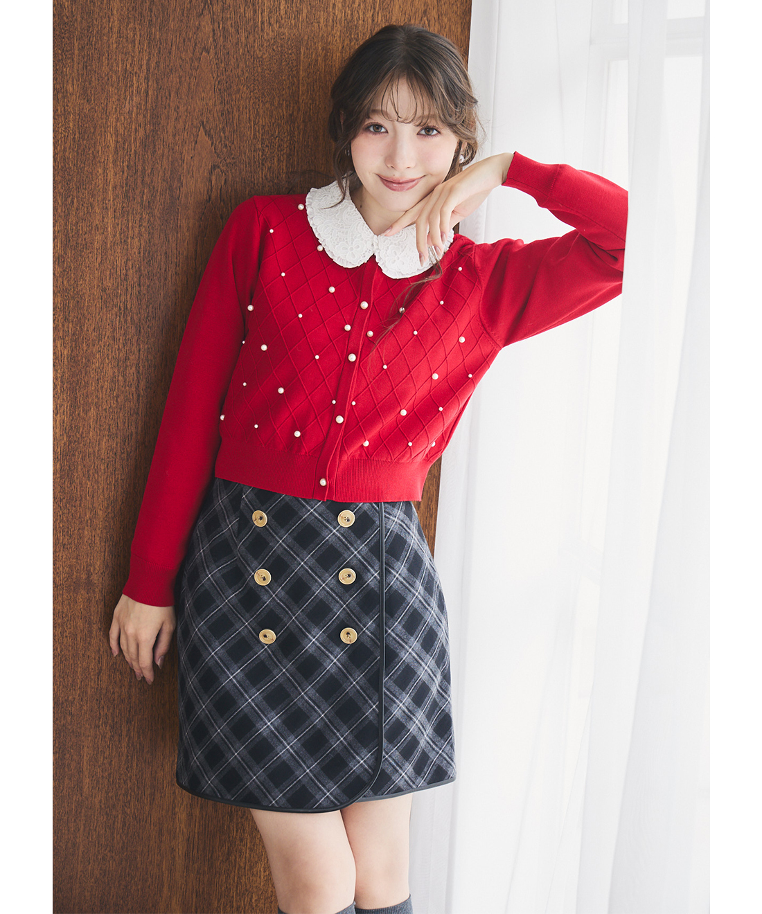 チェック柄ミニスカショ｜PETAL ONLINE（ペタルオンライン）