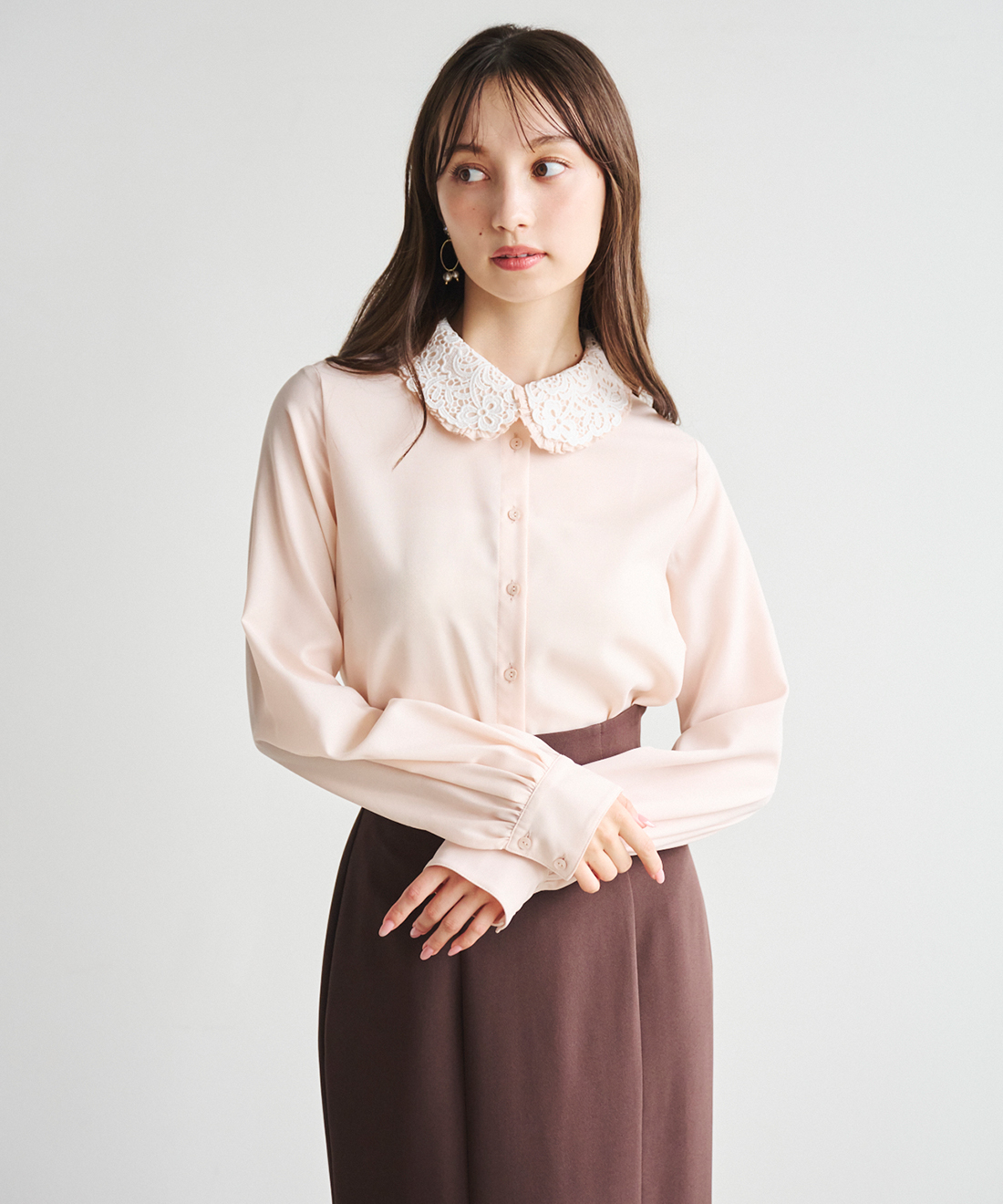 レースカラーブラウス｜PETAL ONLINE（ペタルオンライン）