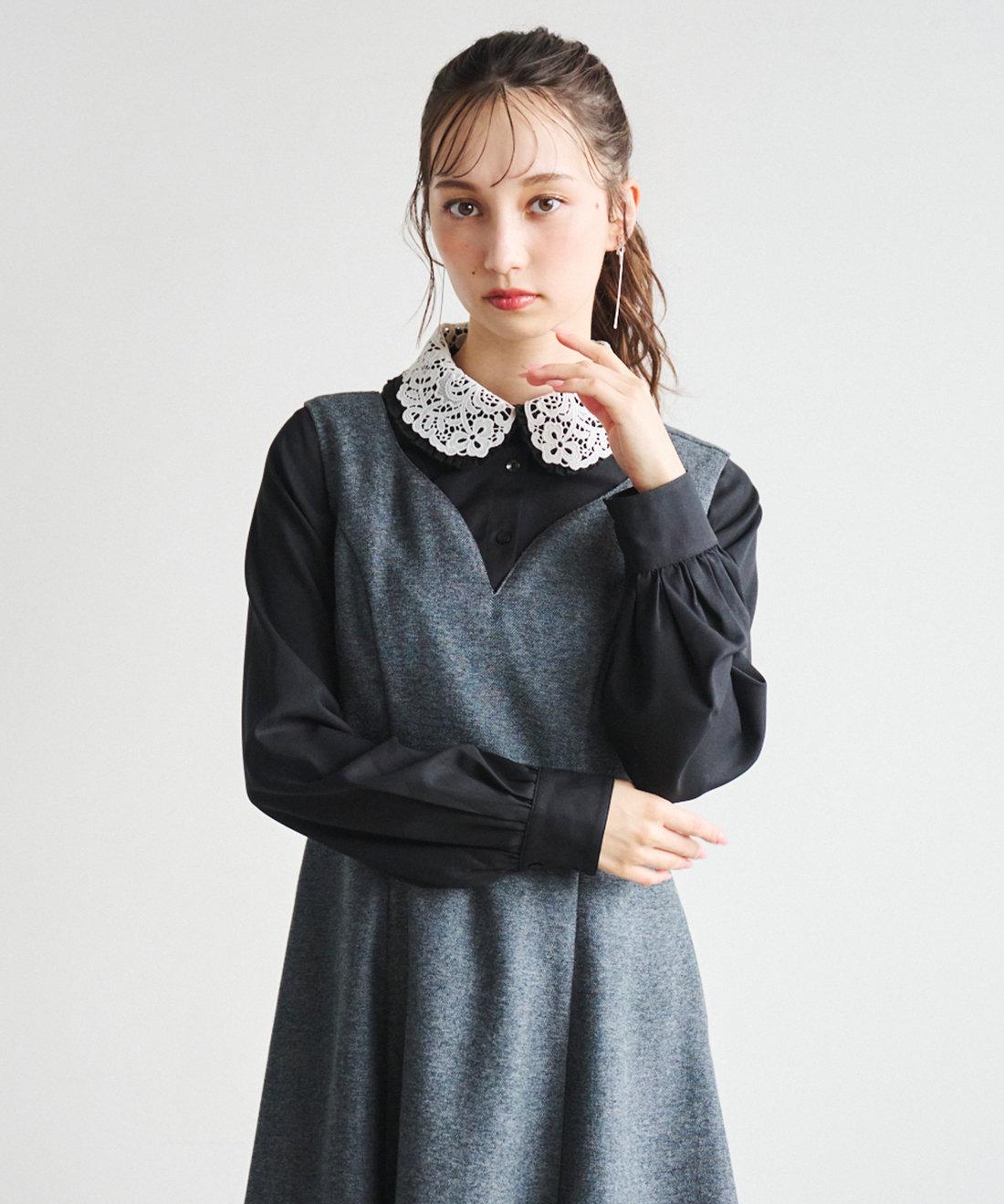 レースカラーブラウス｜PETAL ONLINE（ペタルオンライン）