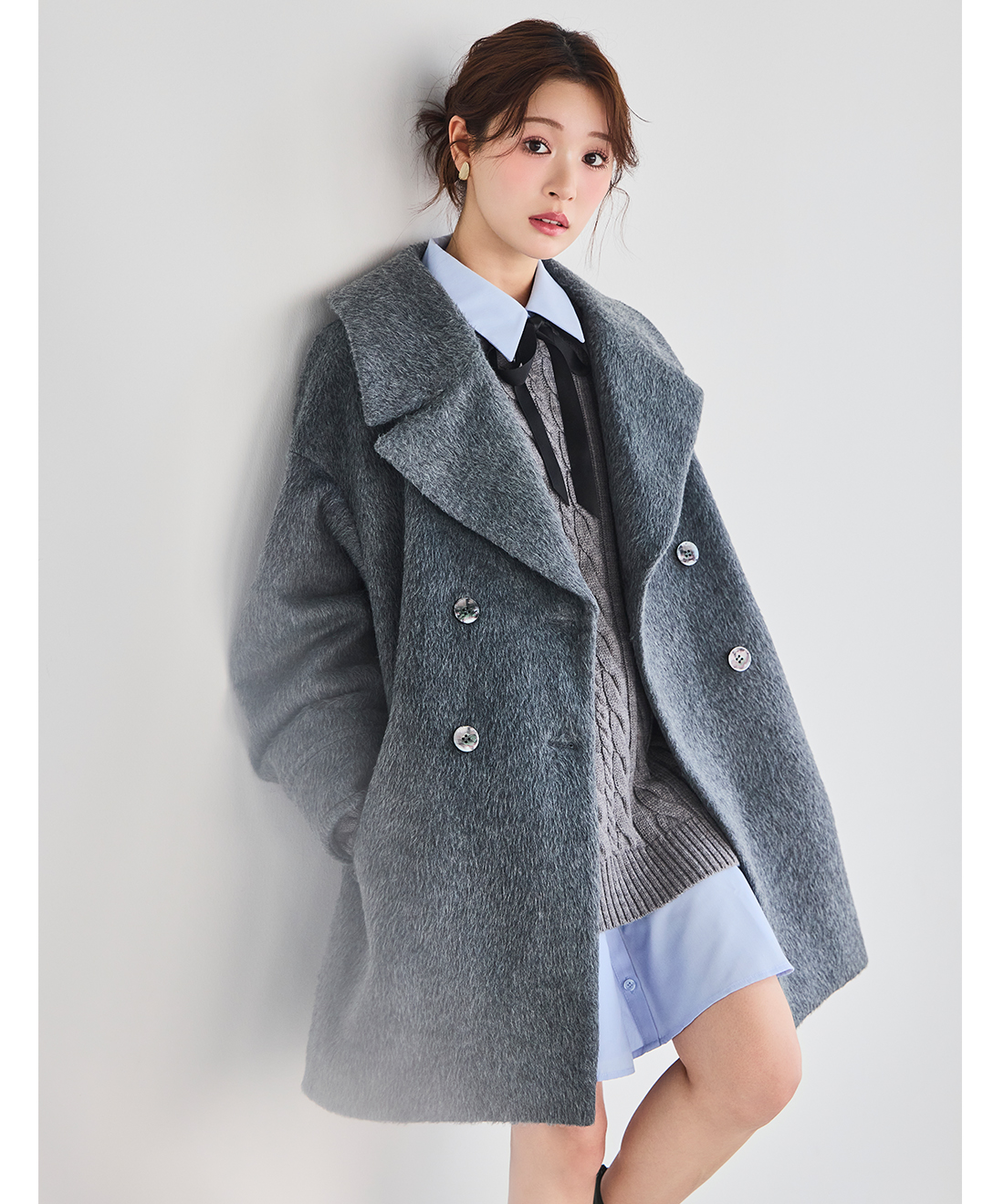 シャギーミドルコート｜PETAL ONLINE（ペタルオンライン）