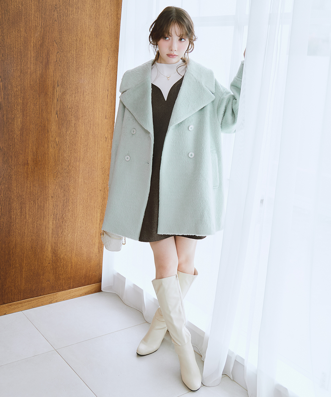 シャギーミドルコート｜PETAL ONLINE（ペタルオンライン）