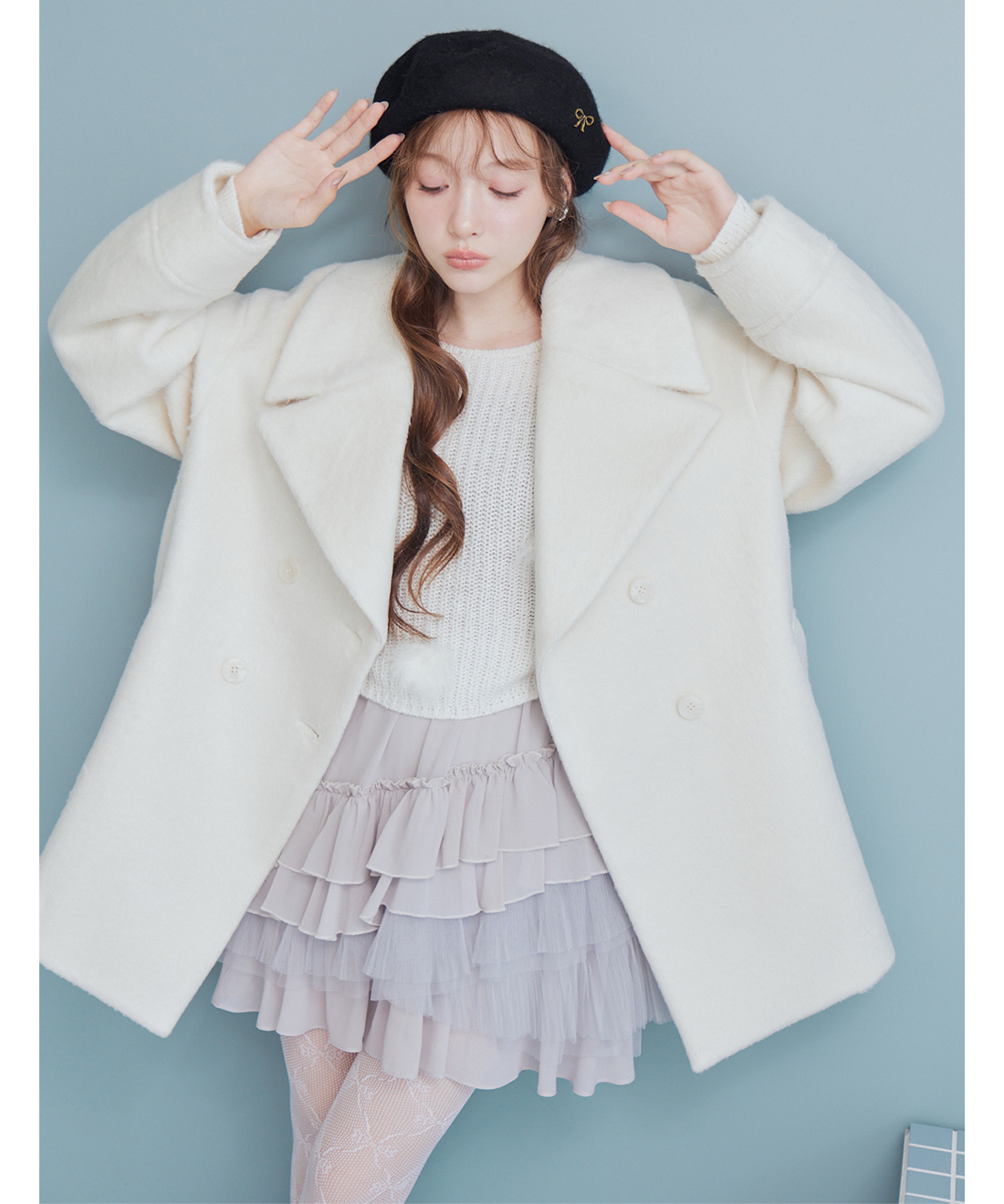 シャギーミドルコート｜PETAL ONLINE（ペタルオンライン）