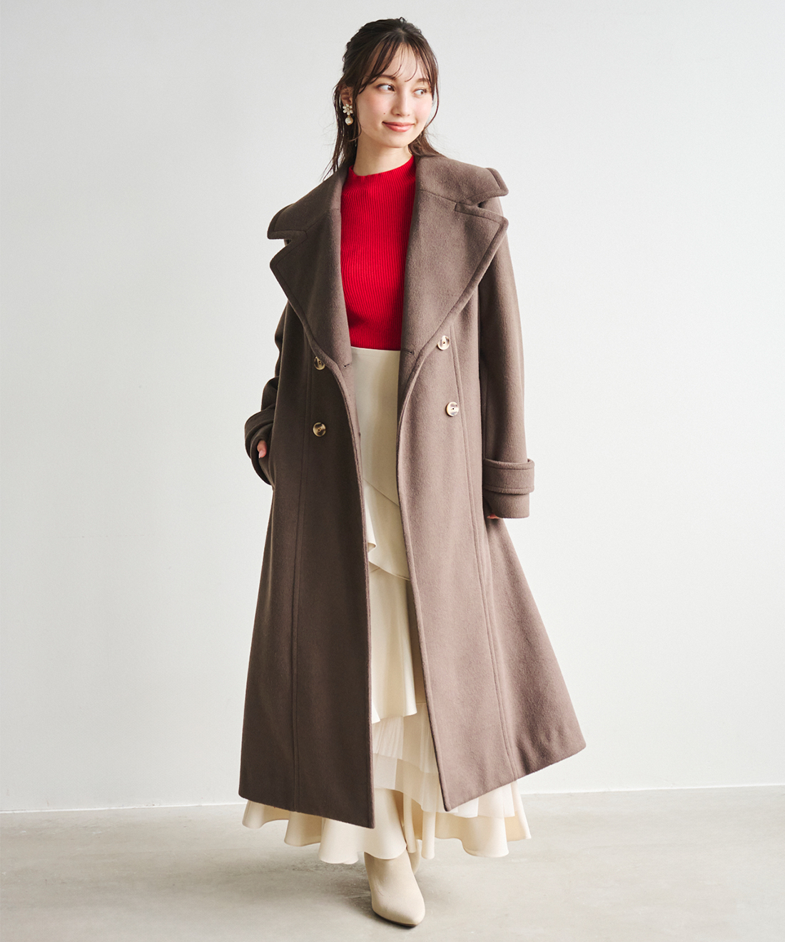 pon&masson　ETRO 紫と黒のグラデーション ロングコート cb380a3d.png