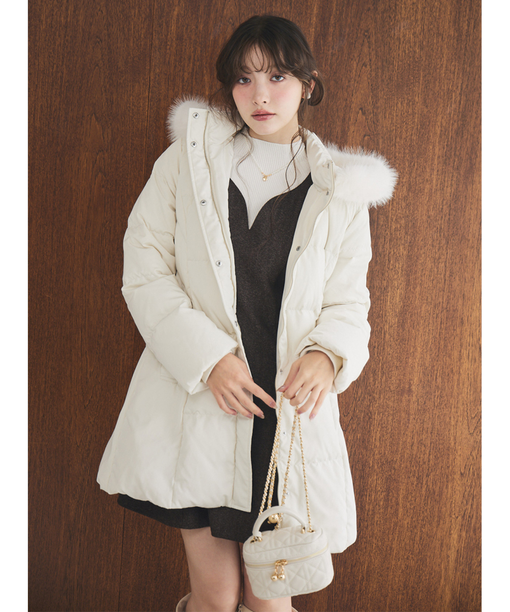 ハート刺繍ハイネックニット｜PETAL ONLINE（ペタルオンライン）