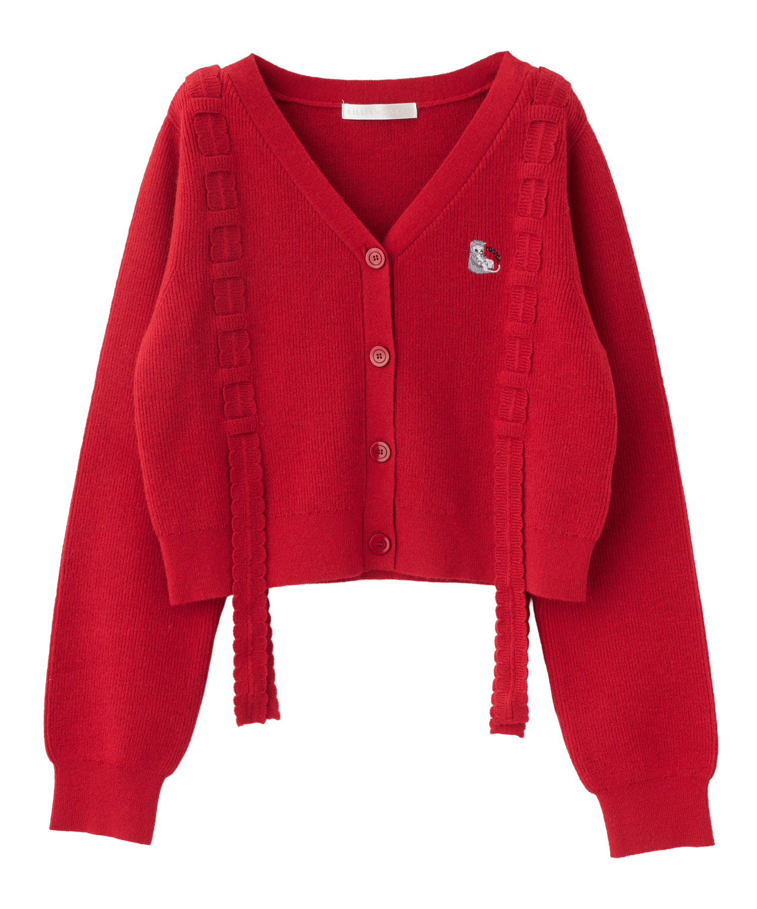 ronron刺繍ニットカーディガン｜PETAL ONLINE（ペタルオンライン）