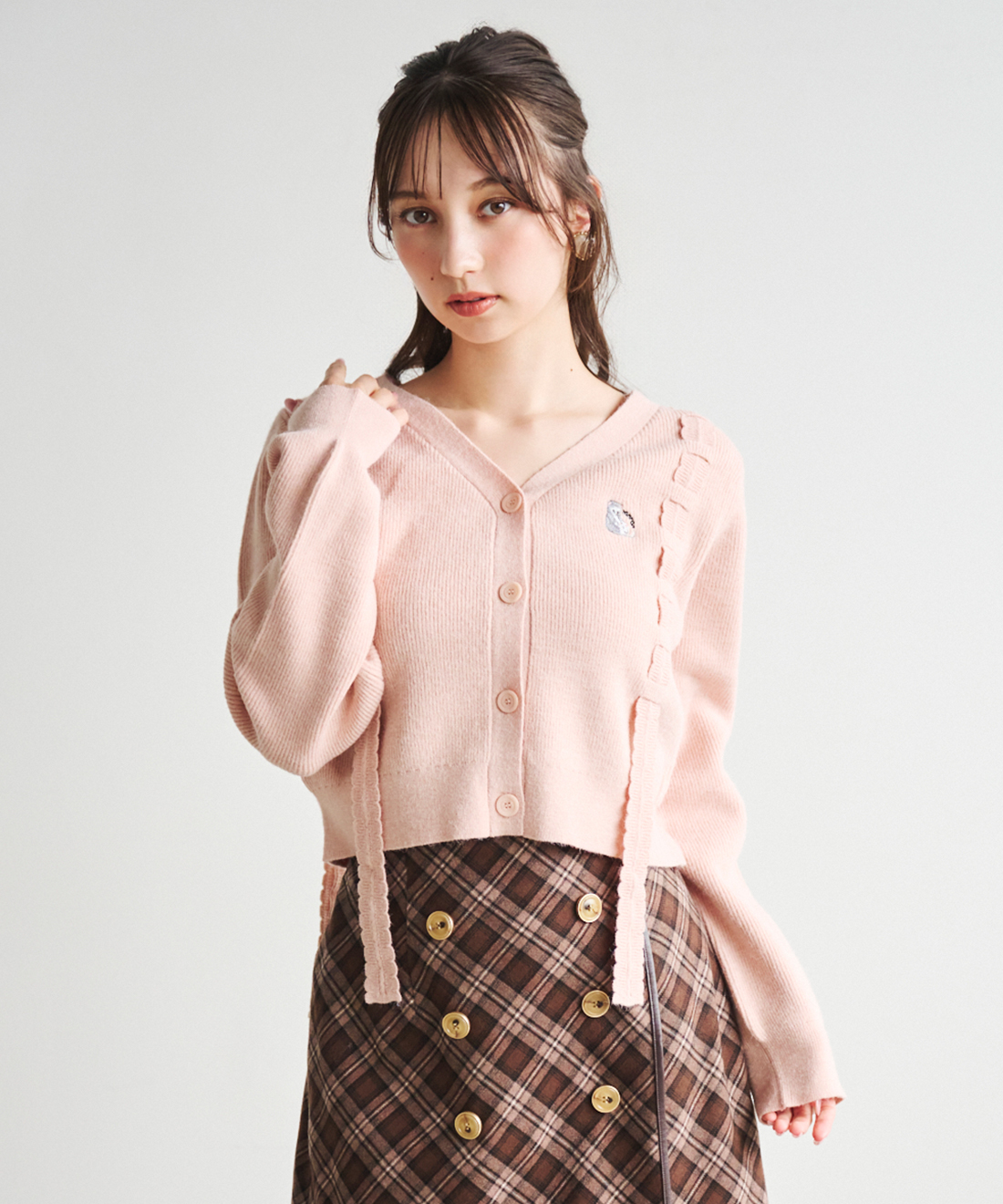 ronron刺繍ニットカーディガン｜PETAL ONLINE（ペタルオンライン）