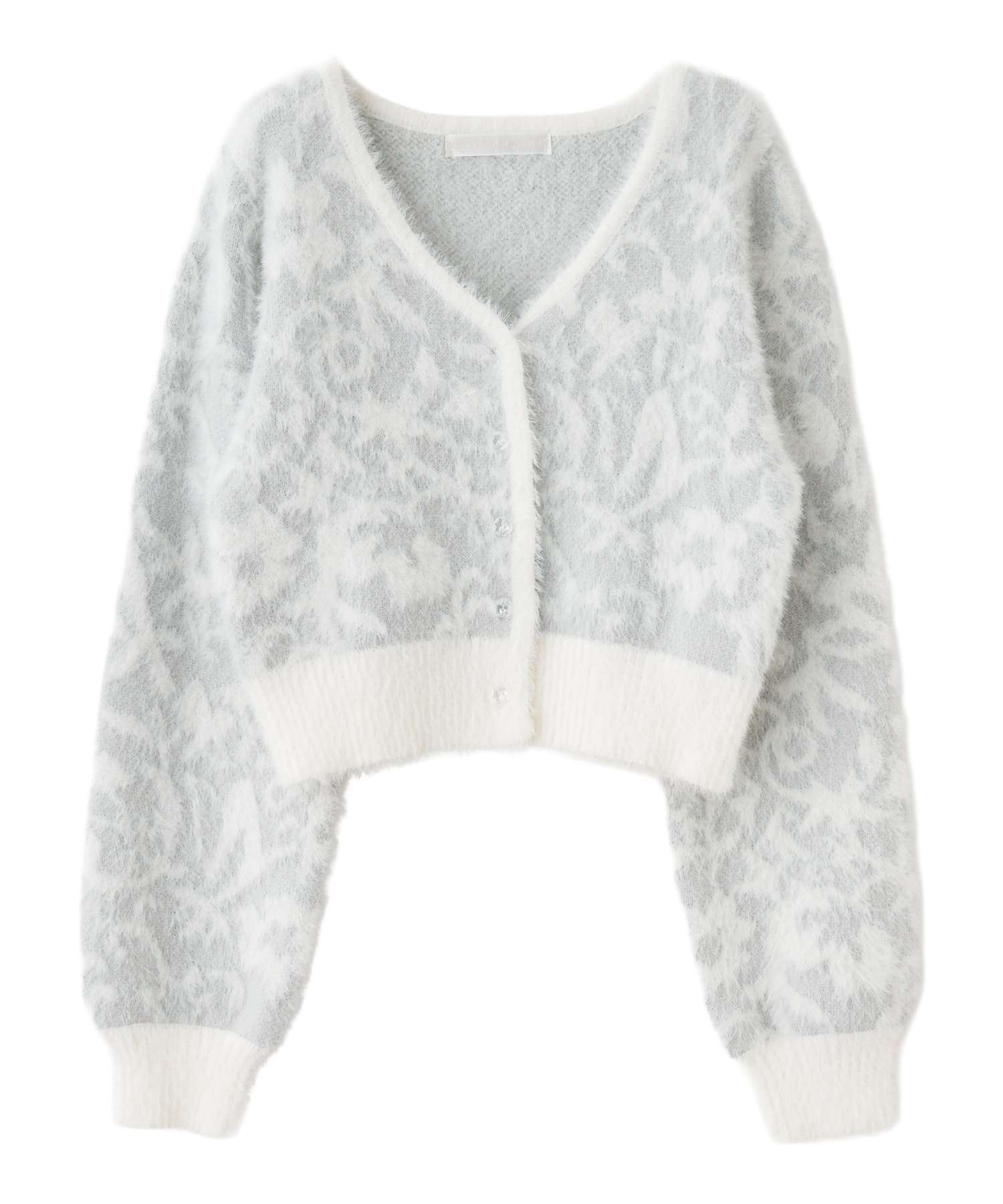 オーナメントジャガードニットカーディガン｜PETAL ONLINE（ペタル