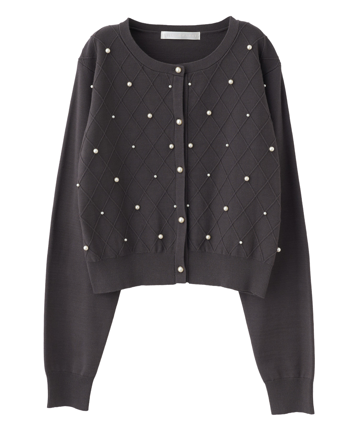 パールデザインニットカーディガン｜PETAL ONLINE（ペタルオンライン）