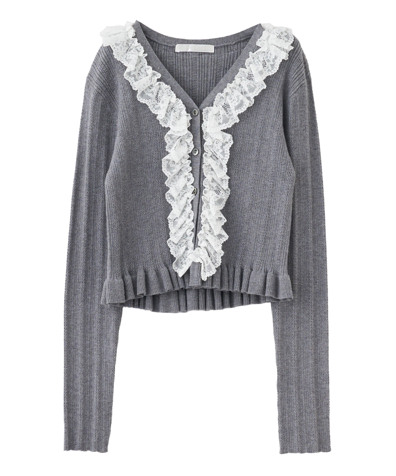 レースフリルニット｜PETAL ONLINE（ペタルオンライン）