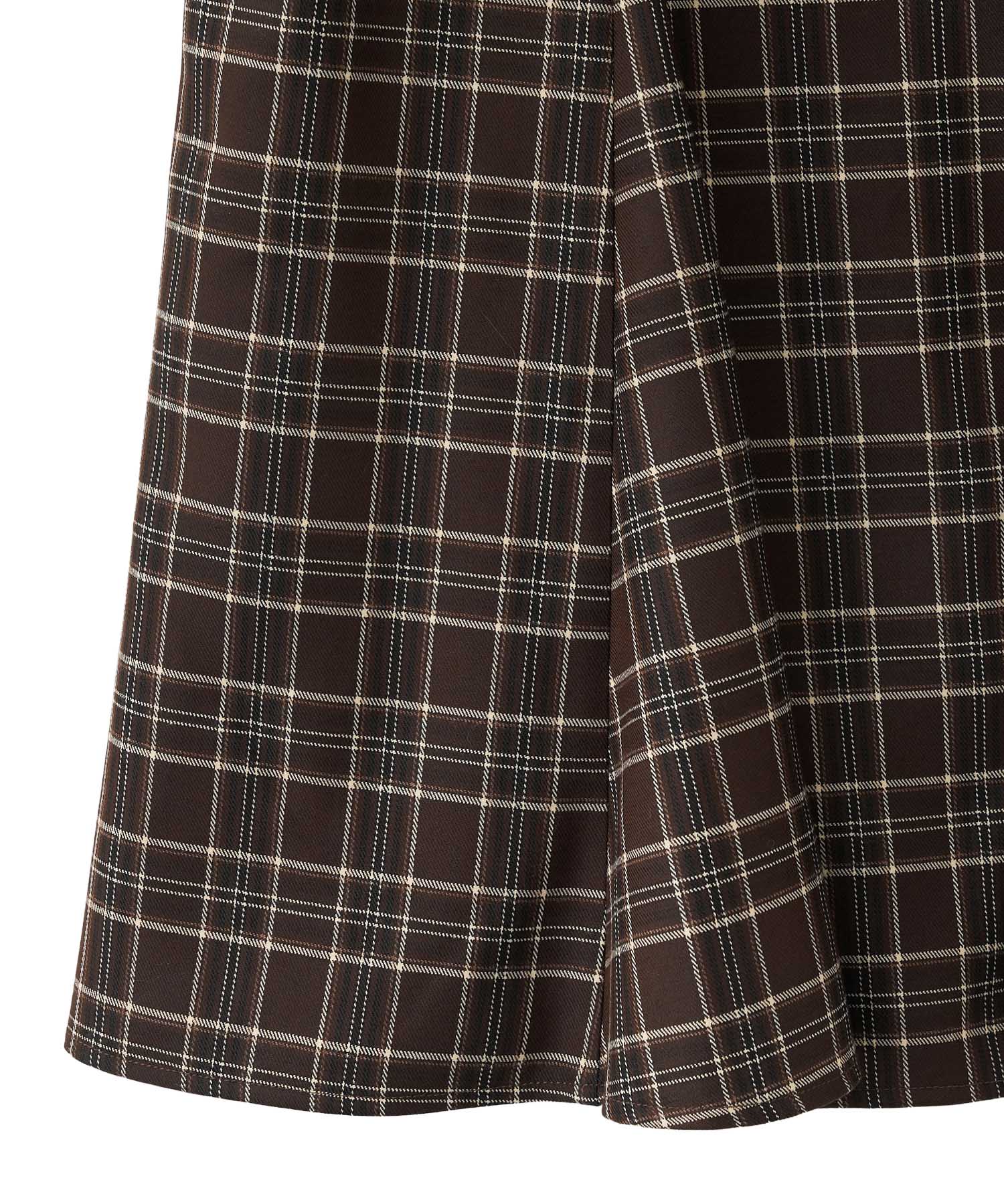 ニットドッキングチェック柄ワンピース｜PETAL ONLINE（ペタルオンライン）