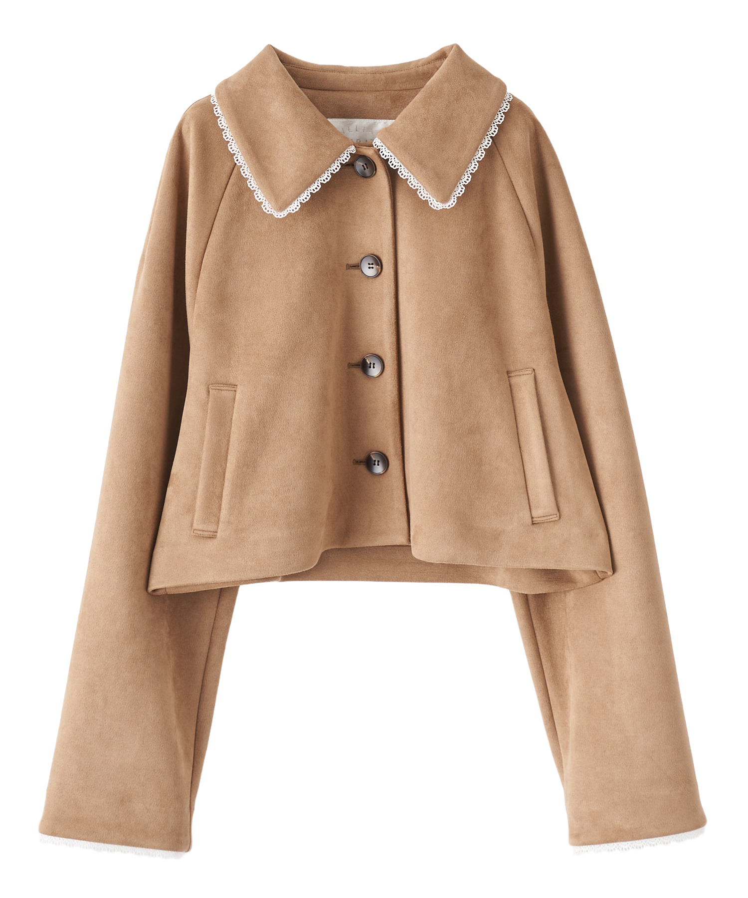 レーストリミングスウェードジャケット｜PETAL ONLINE（ペタルオンライン）