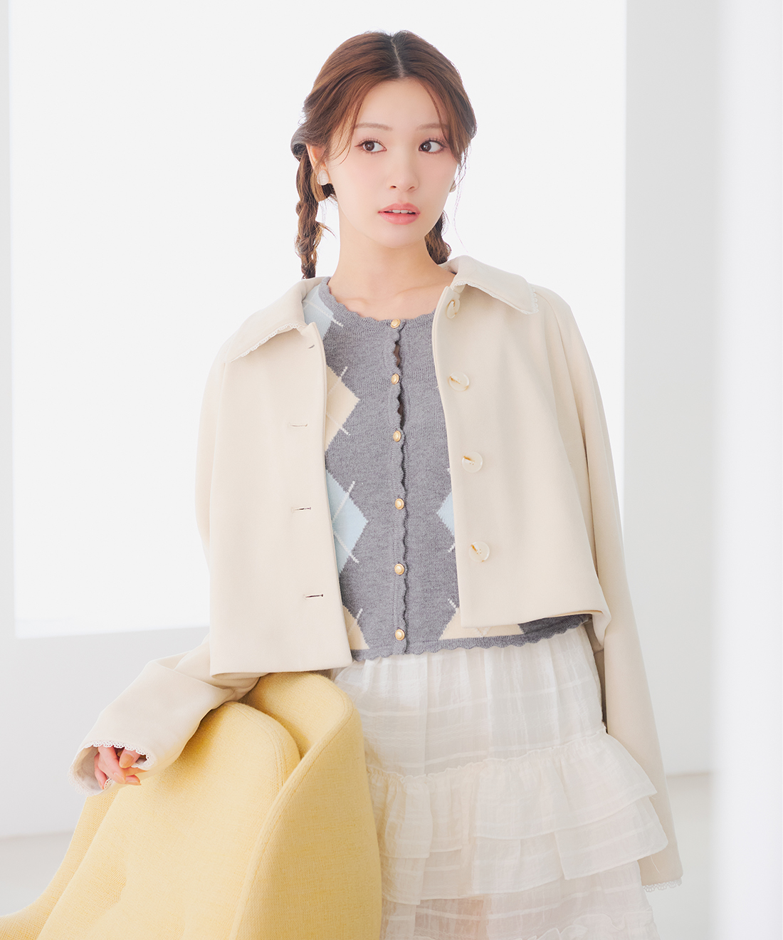 レーストリミングスウェードジャケット｜PETAL ONLINE（ペタルオンライン）