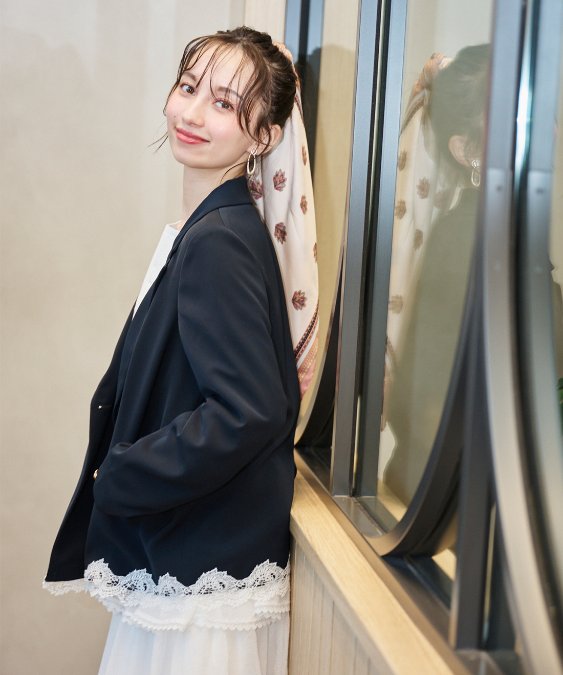 レースヘムダブルジャケット｜PETAL ONLINE（ペタルオンライン）