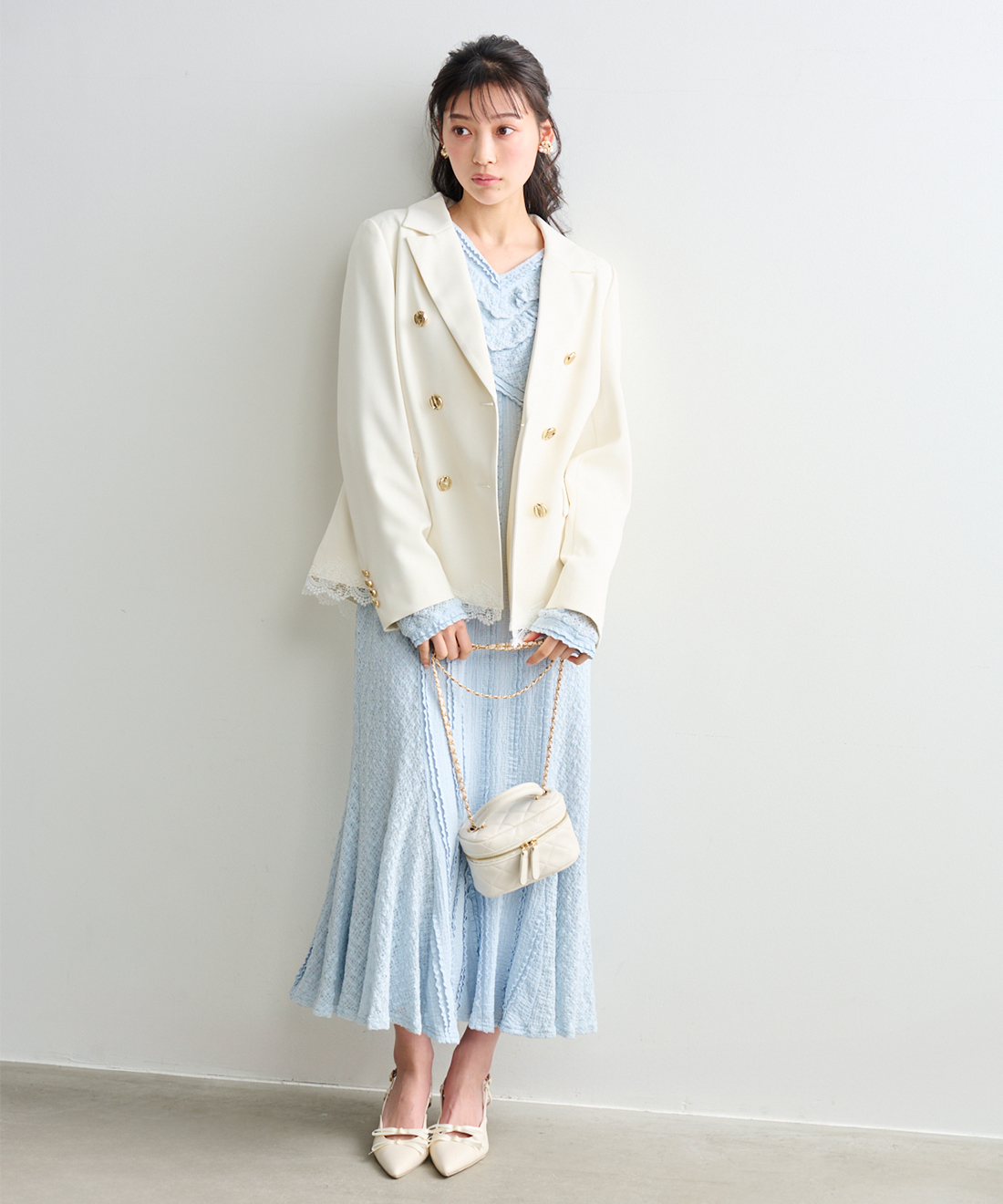 レースヘムダブルジャケット｜PETAL ONLINE（ペタルオンライン）