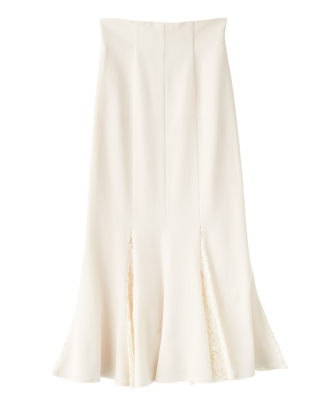 レースマチマーメイドスカート