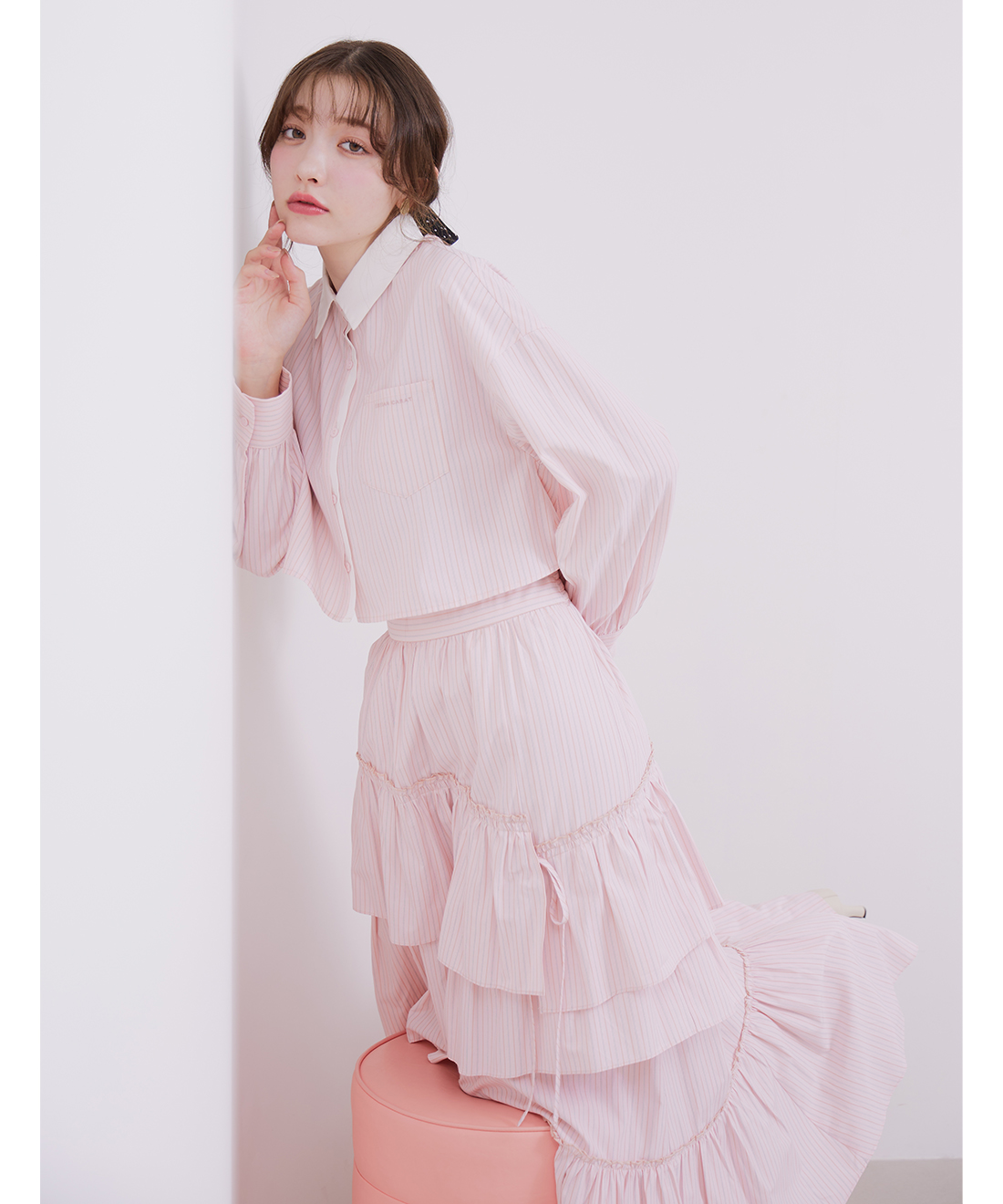 ストライプティアードスカート｜PETAL ONLINE（ペタルオンライン）