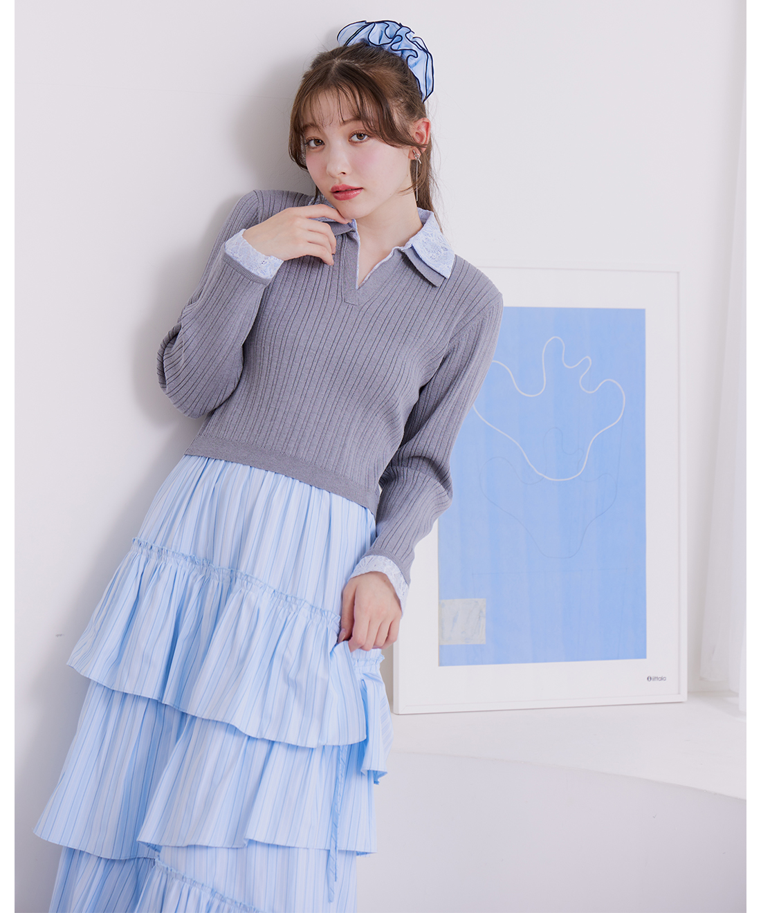 ストライプティアードスカート｜PETAL ONLINE（ペタルオンライン）