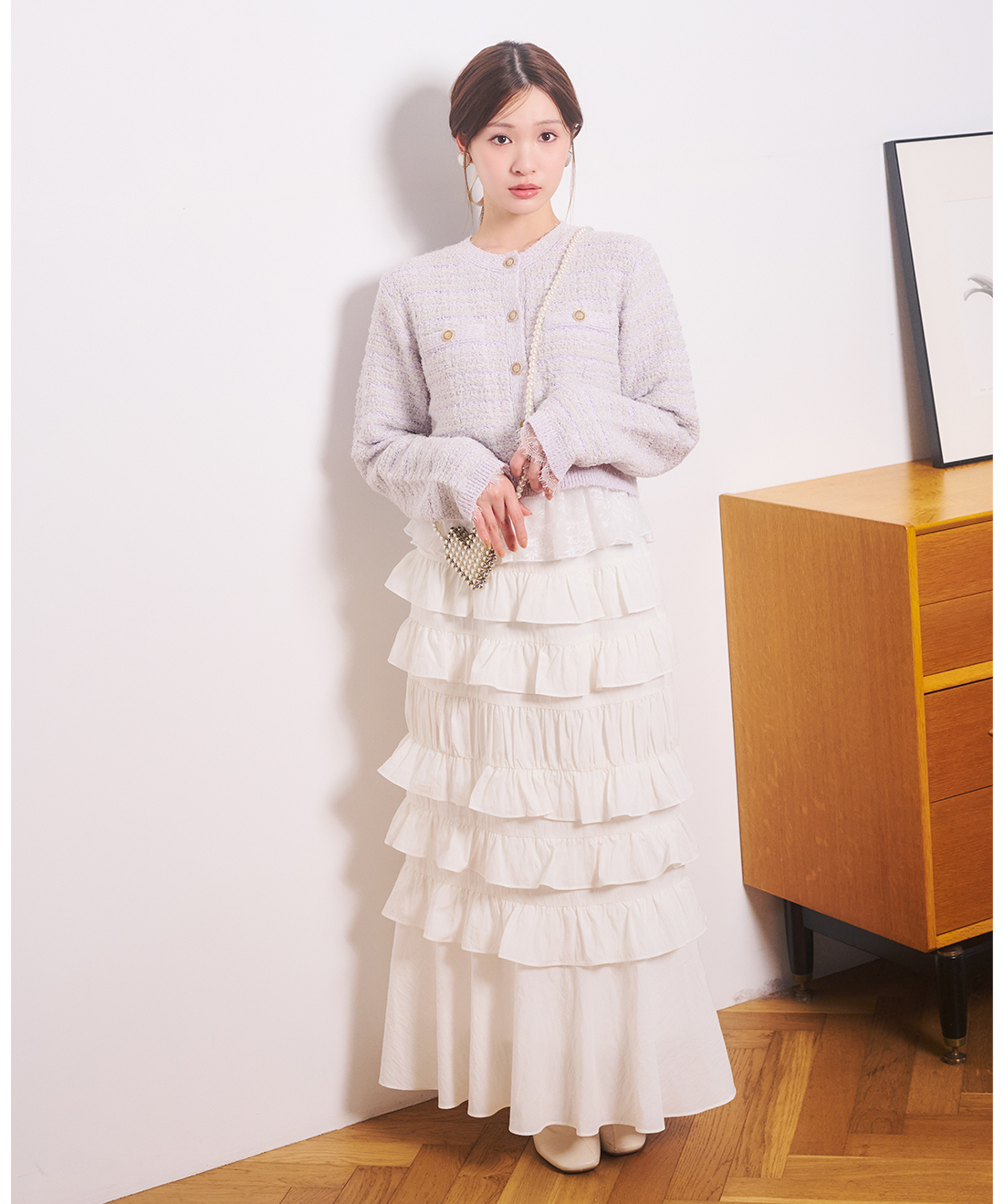 ティアードフリルスカート｜PETAL ONLINE（ペタルオンライン）