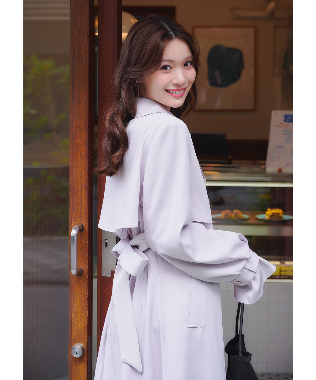 ボリュームスリーブトレンチコート｜PETAL ONLINE（ペタルオンライン）