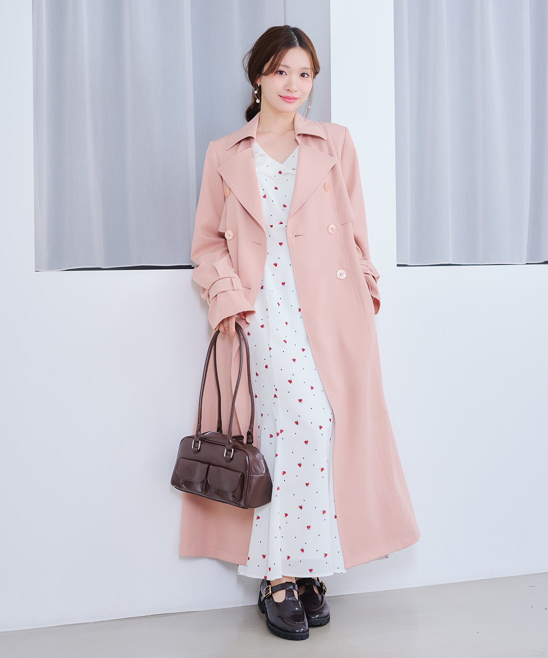 ボリュームスリーブトレンチコート｜PETAL ONLINE（ペタルオンライン）