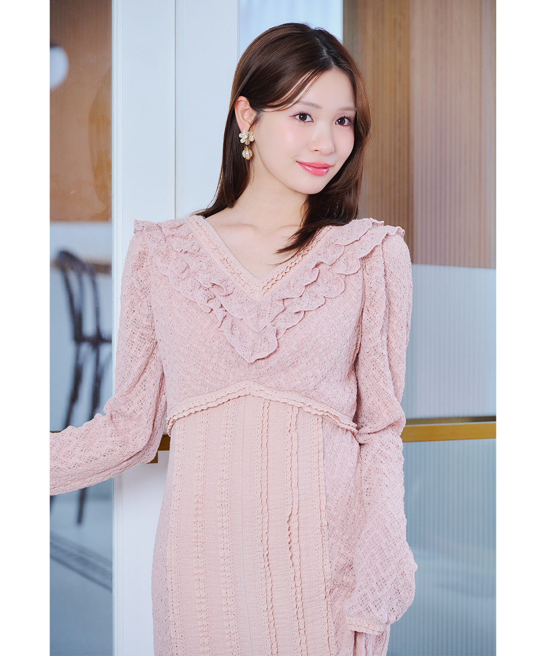 レースデザインカットワンピース｜PETAL ONLINE（ペタルオンライン）