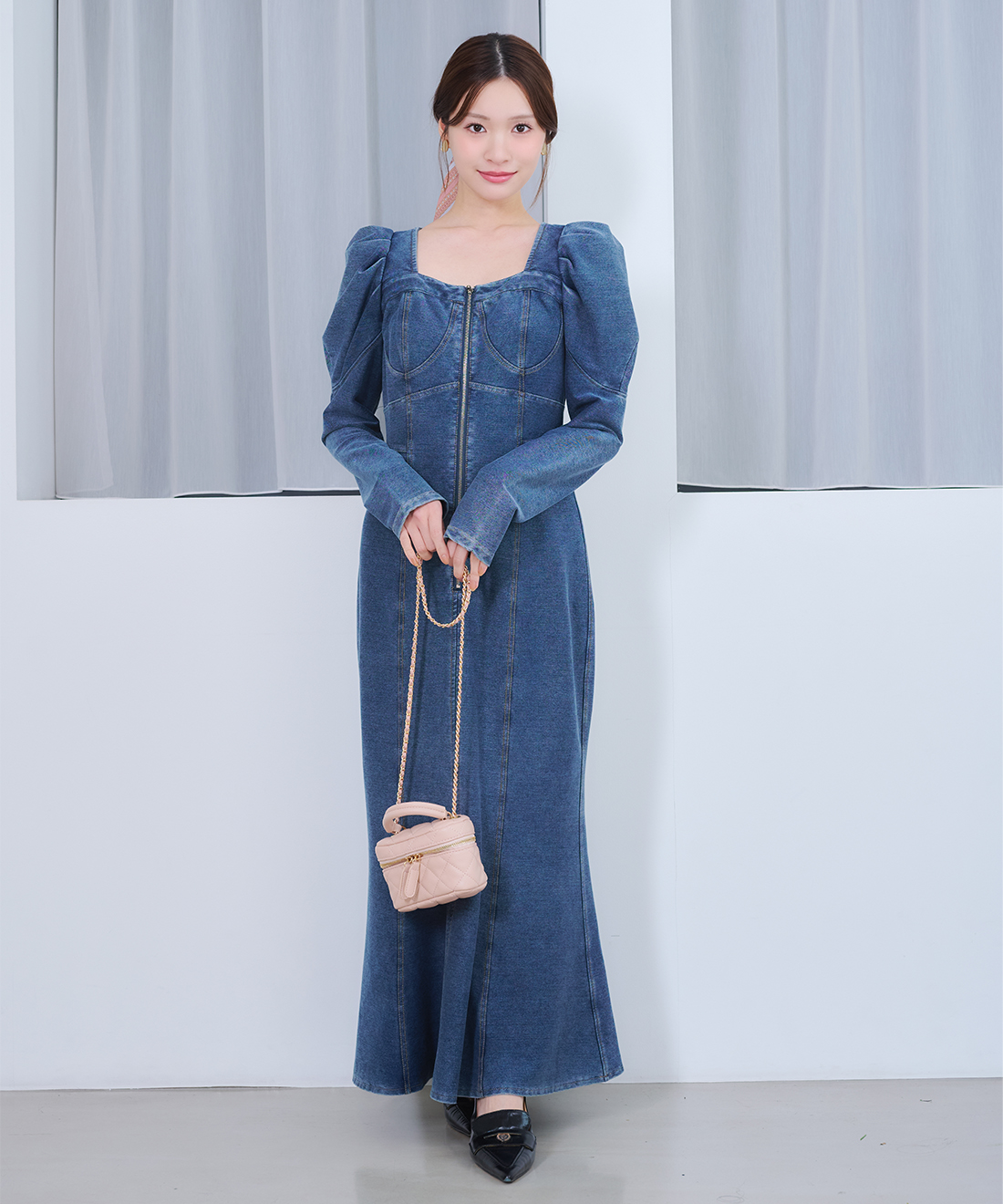 カットデニムマーメイドワンピース｜PETAL ONLINE（ペタルオンライン）