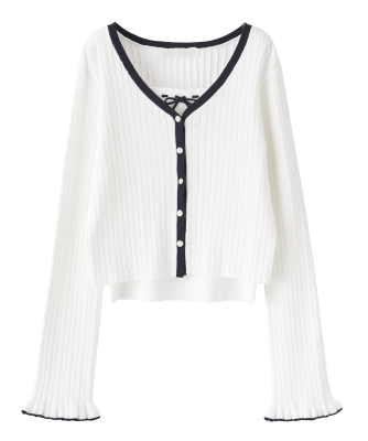 オフ×ネイビー