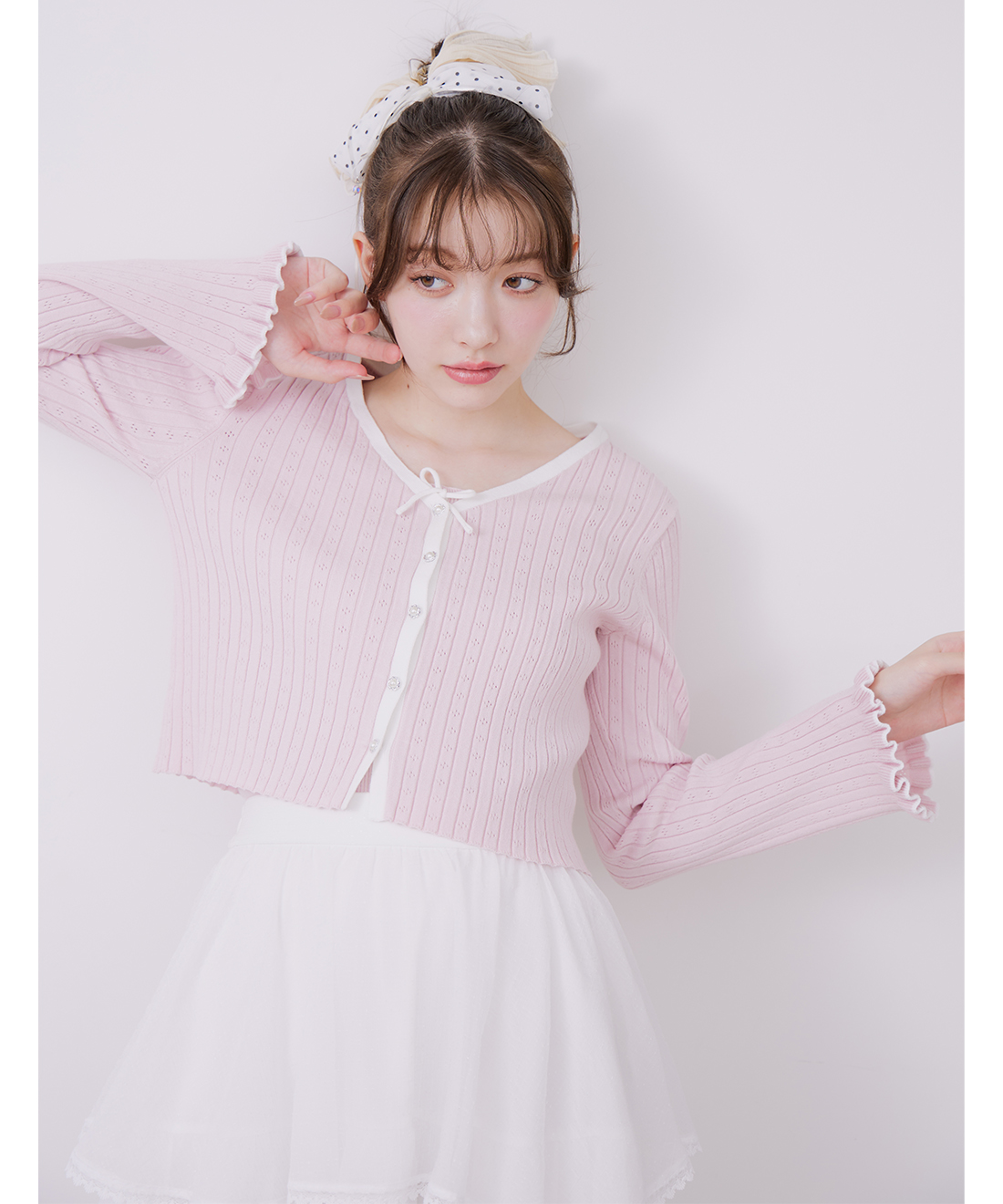 バイカラーニットアンサンブル｜PETAL ONLINE（ペタルオンライン）