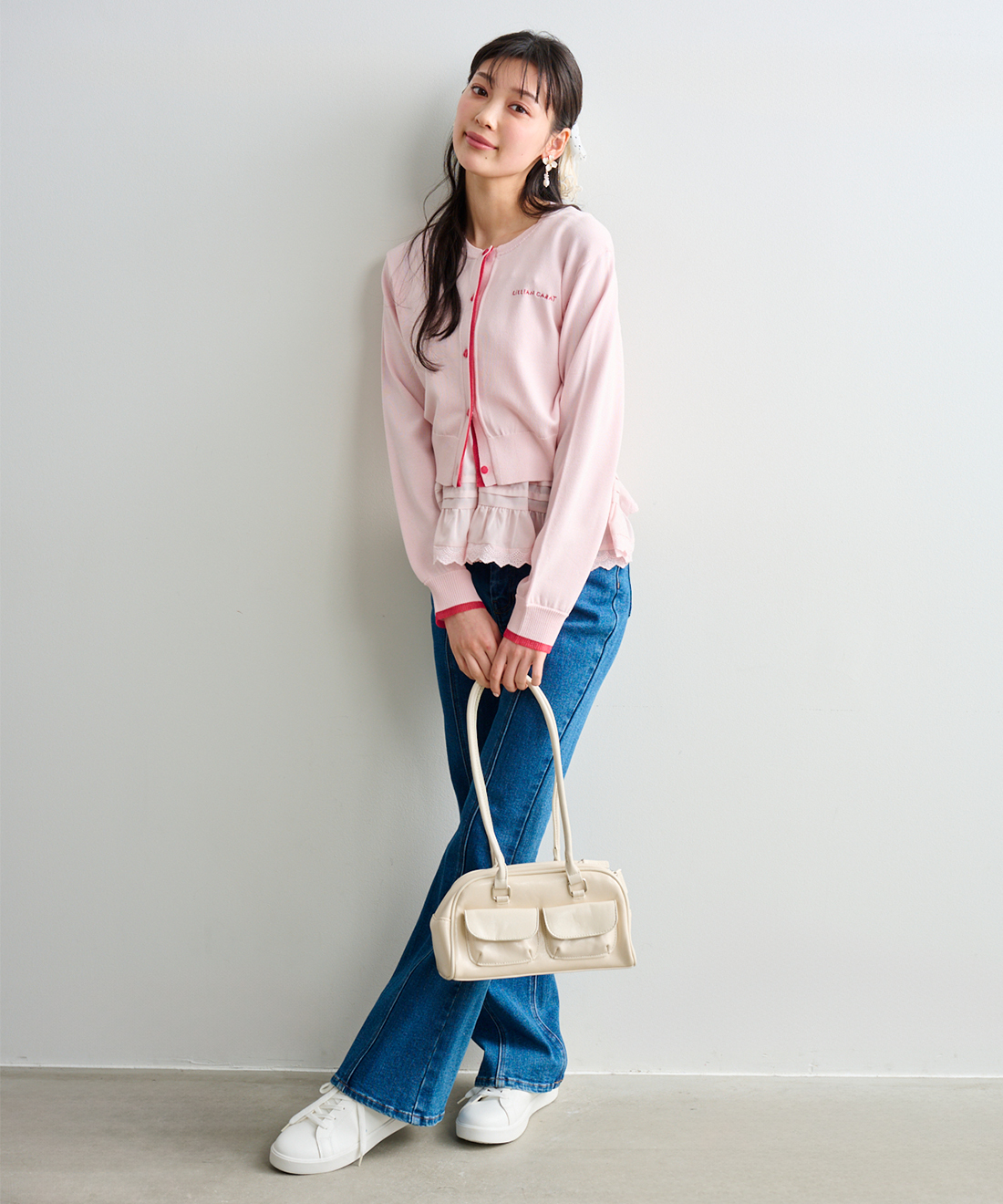 ペプラムニットキャミ｜PETAL ONLINE（ペタルオンライン）