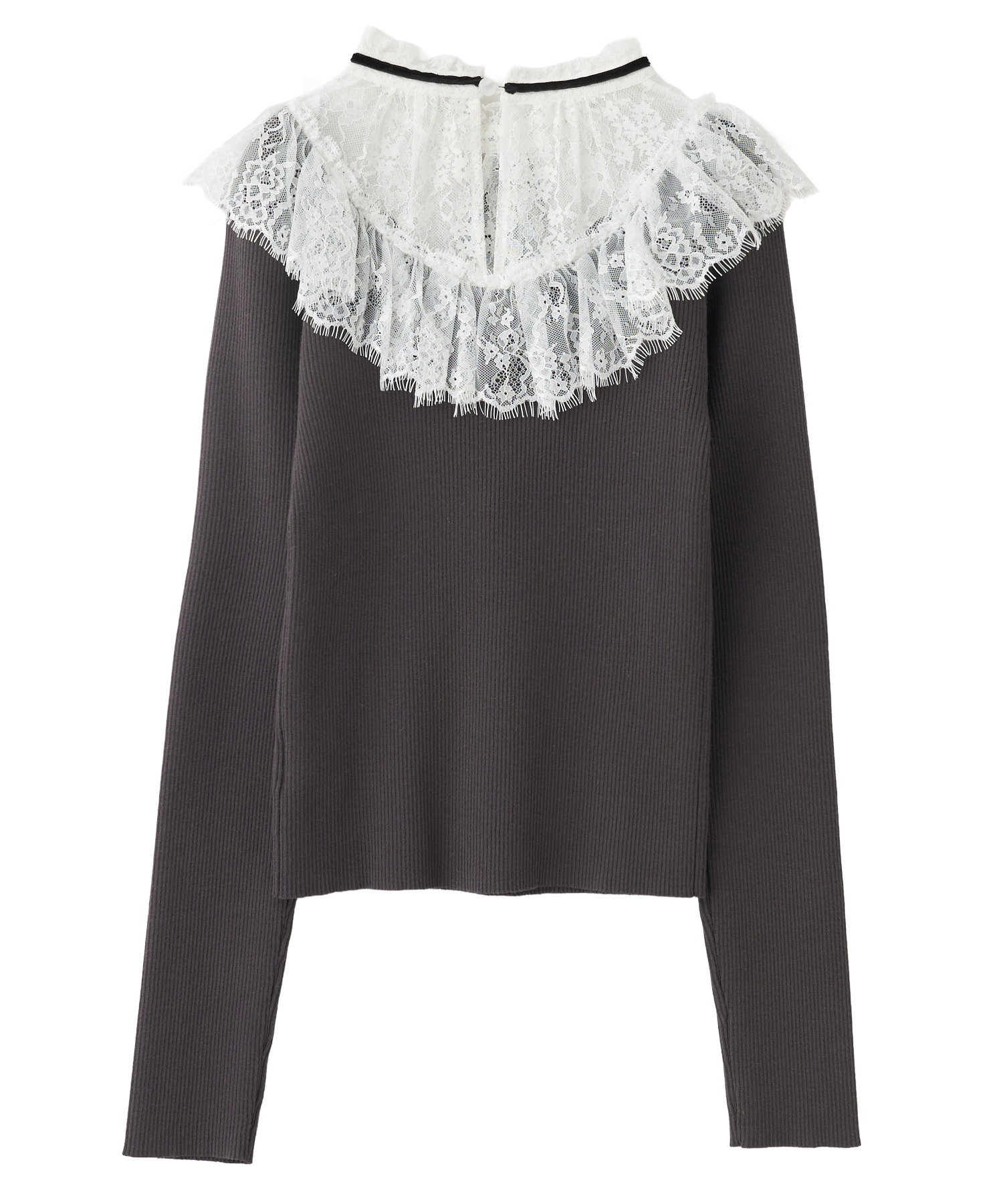 レースハイネックドッキングニット｜PETAL ONLINE（ペタルオンライン）