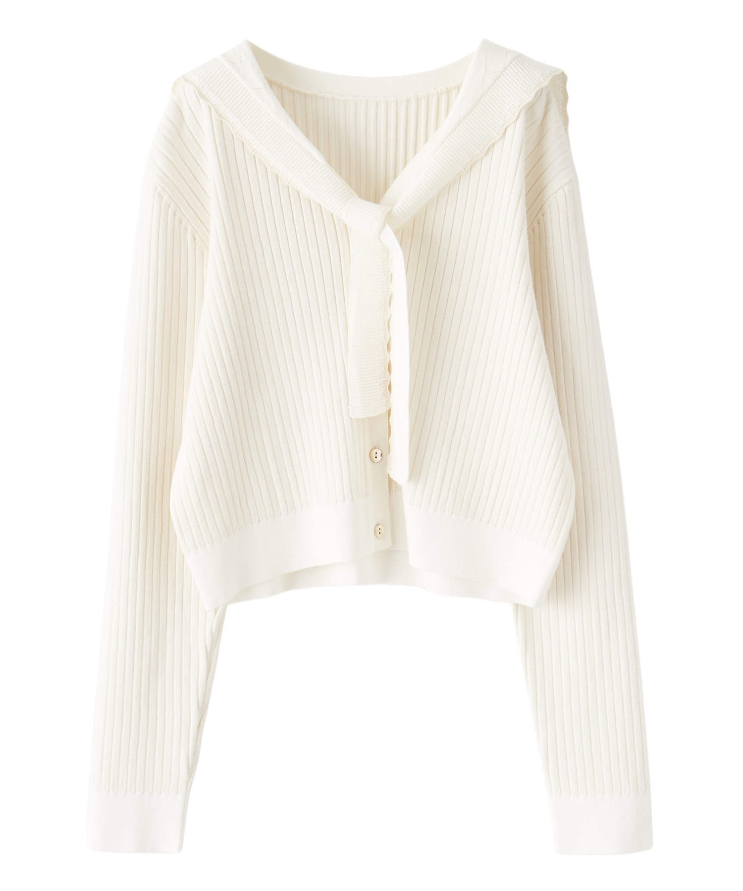 セーラーカラー＆ニットカーディガンセット｜PETAL ONLINE（ペタル